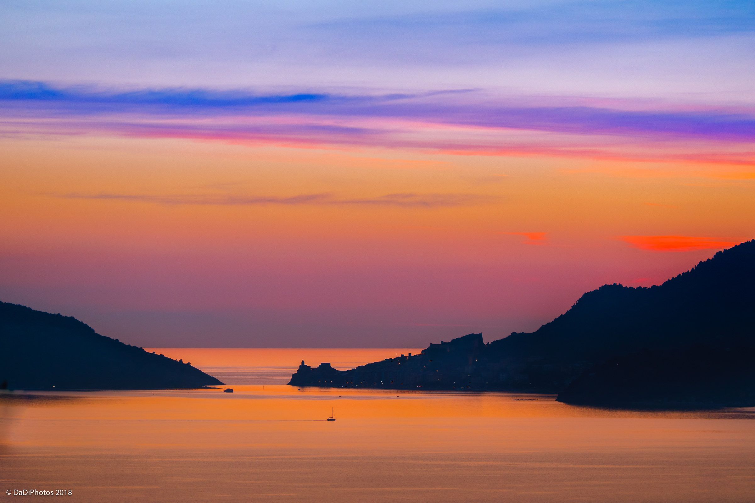 Tramonto a Porto Venere