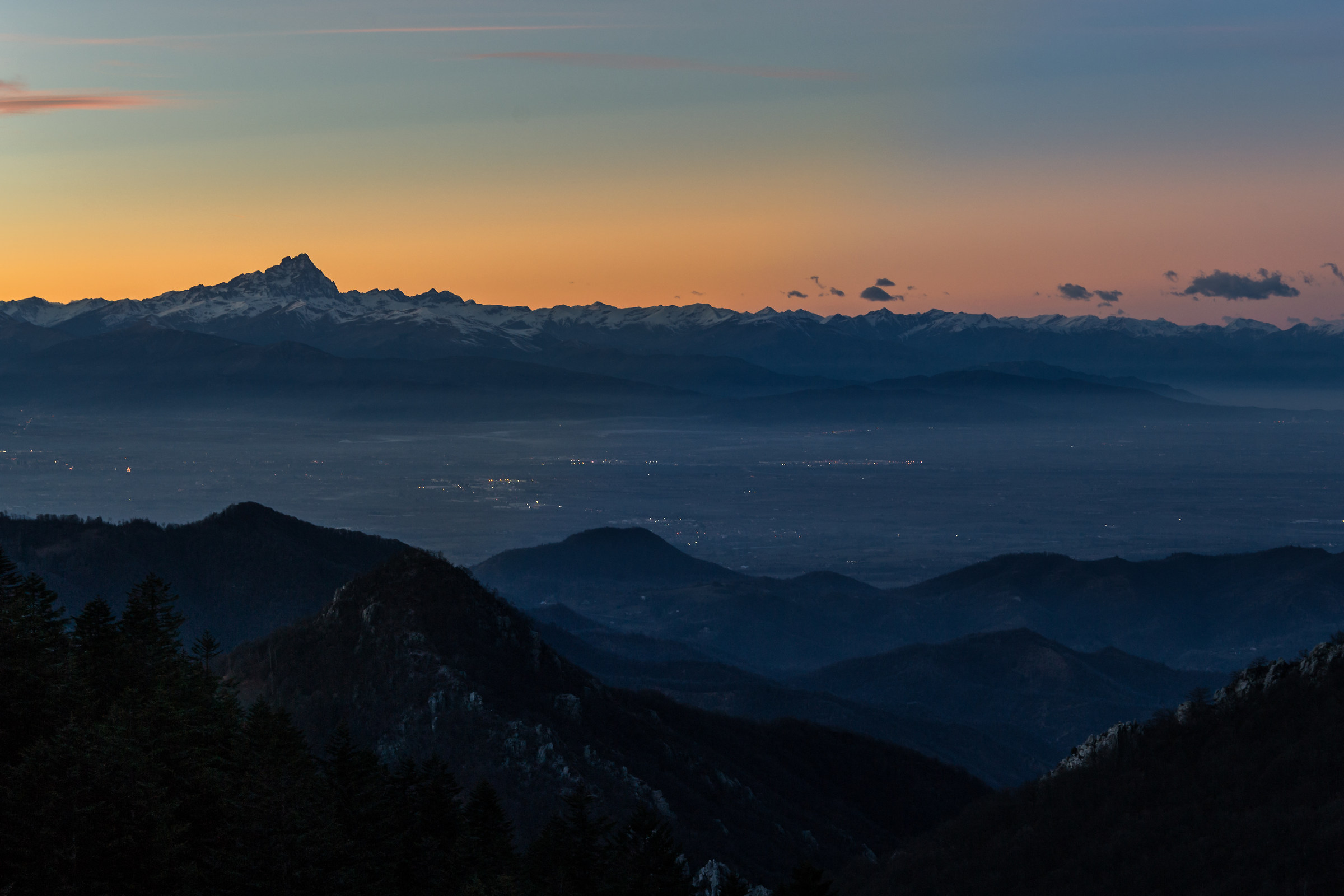 Monviso from Prato Nevoso