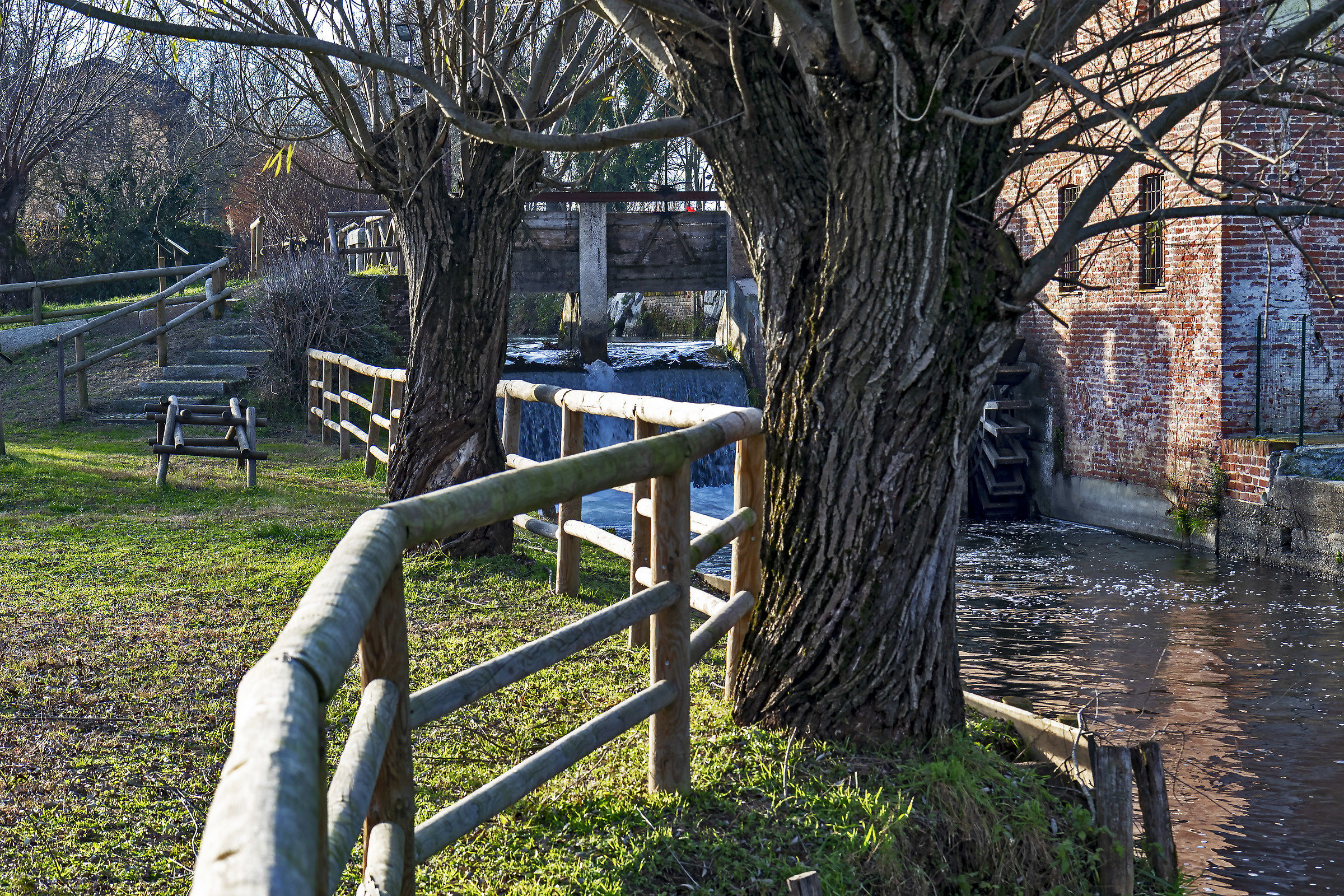 Verso sera al mulino