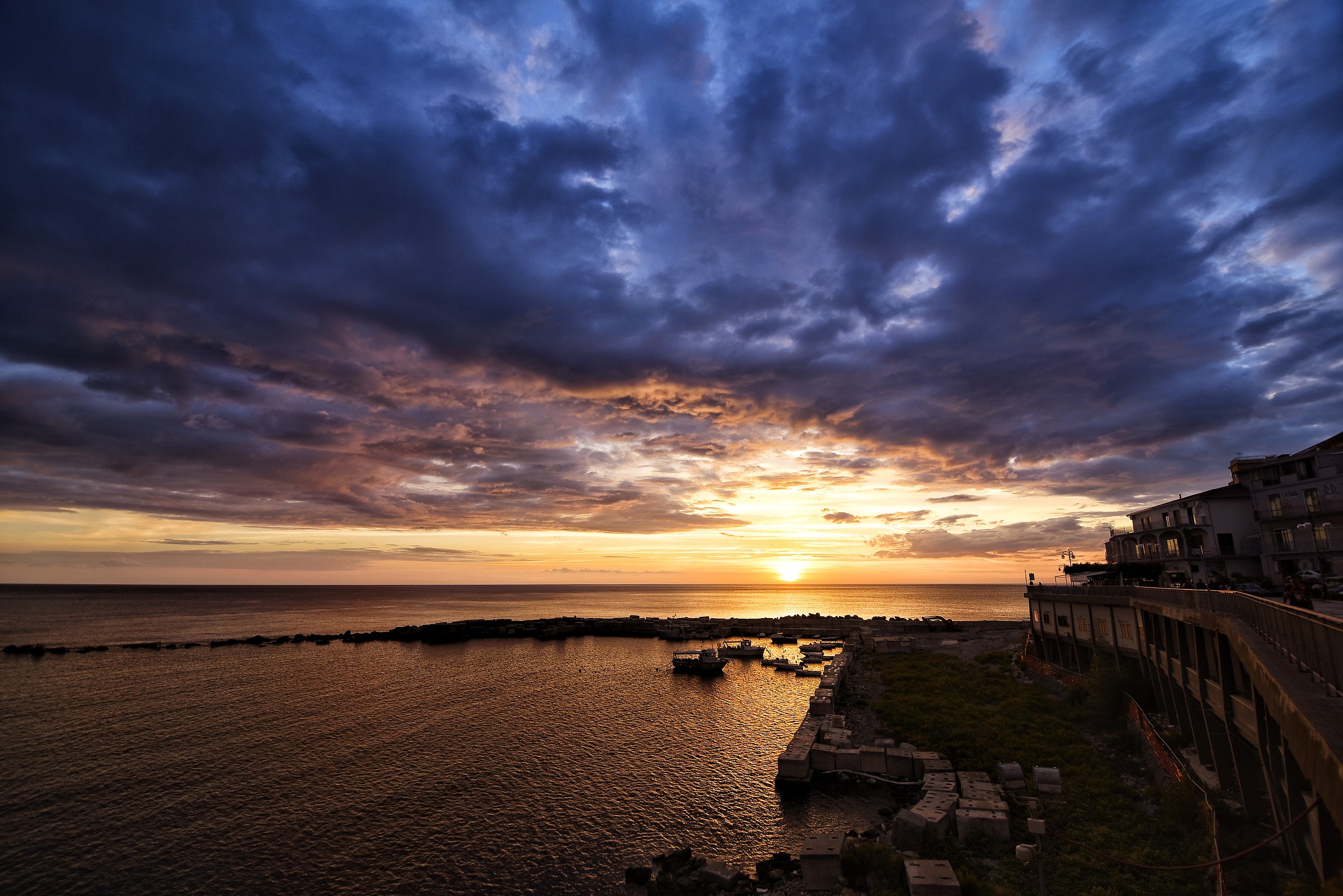 Those sunsets from Calabria