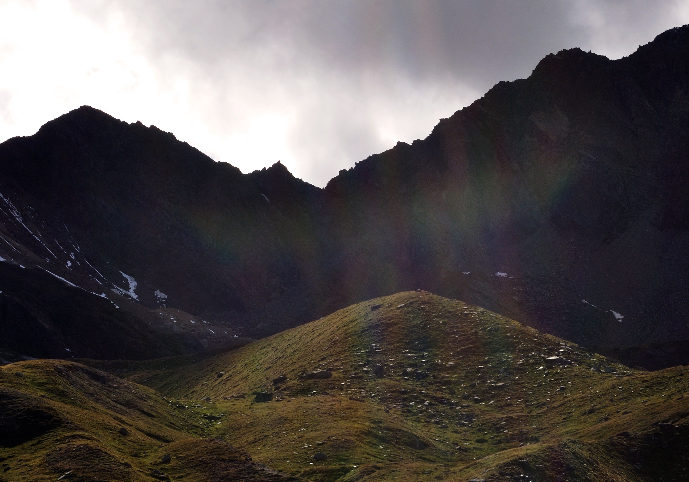 Raggi di sole nel Vallone del Lauson