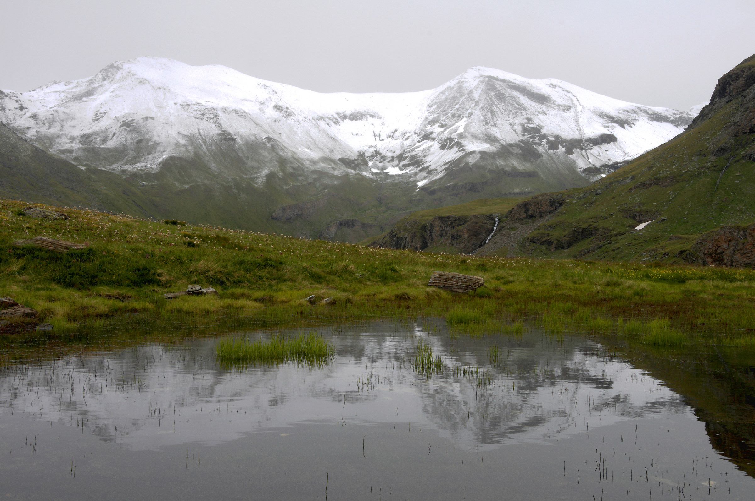 Fredda giornata estiva al Lago Money
