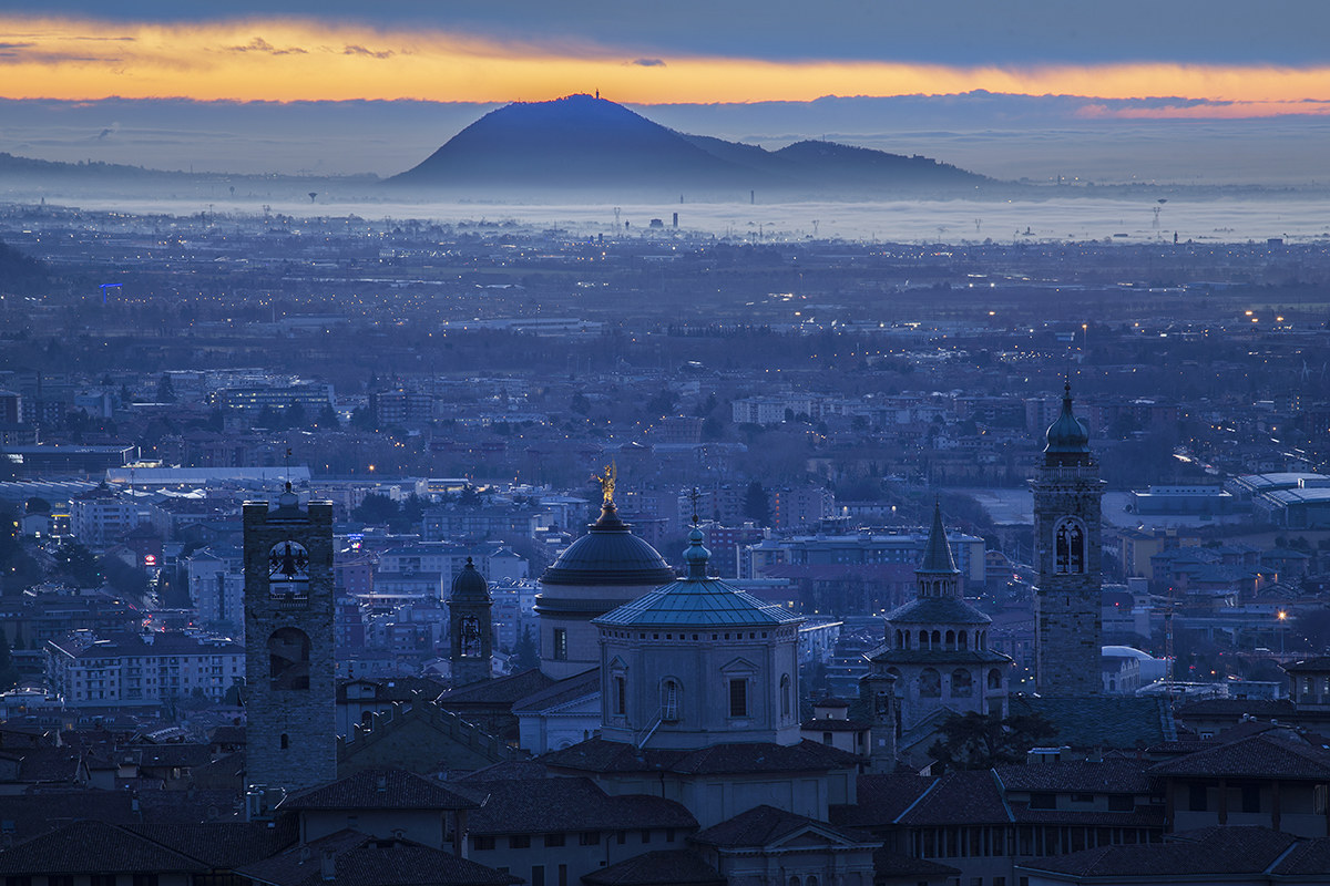 Bergamo at dawn