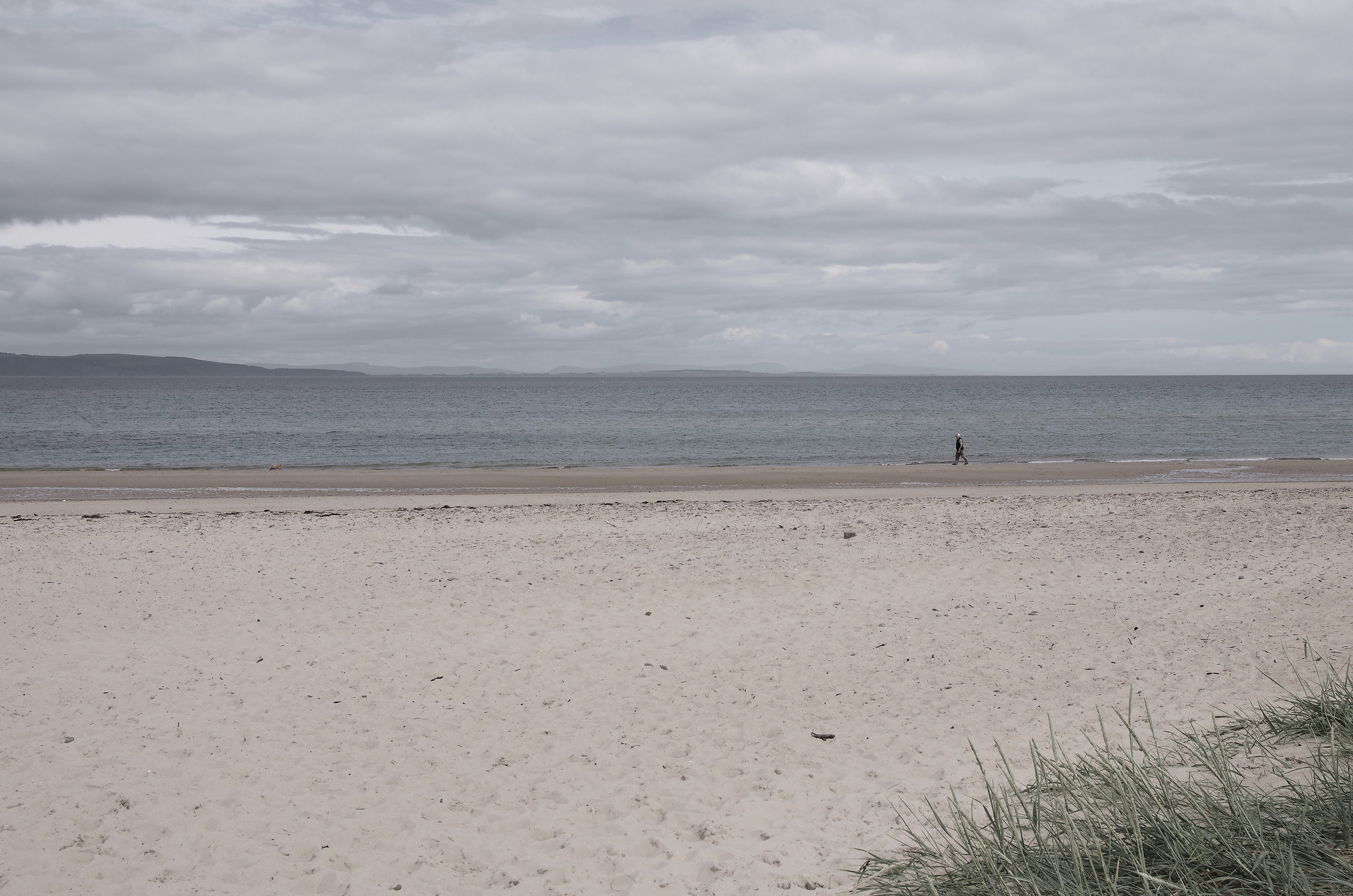spiaggia, estate, Scozia