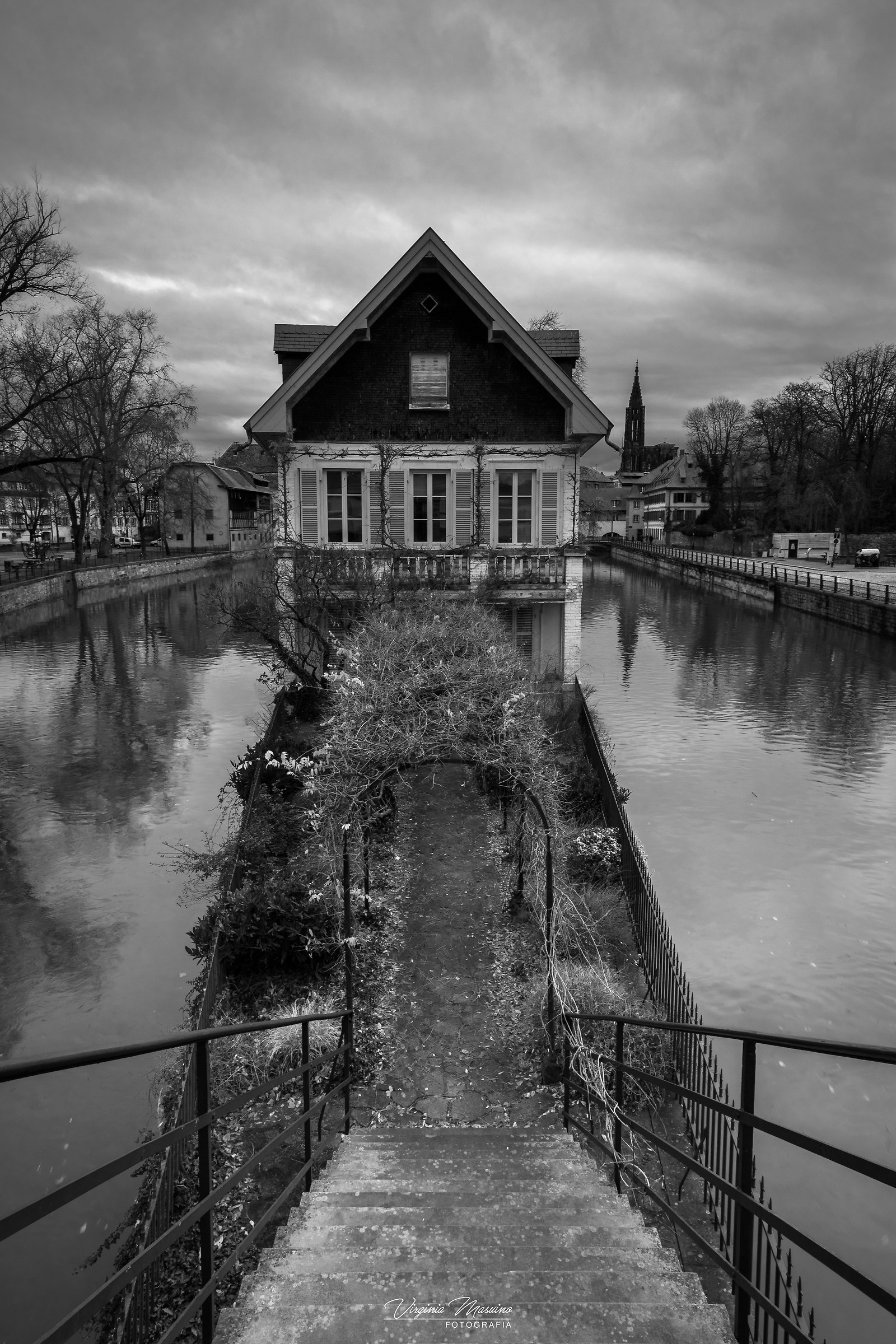 Strasbourgo Black and White