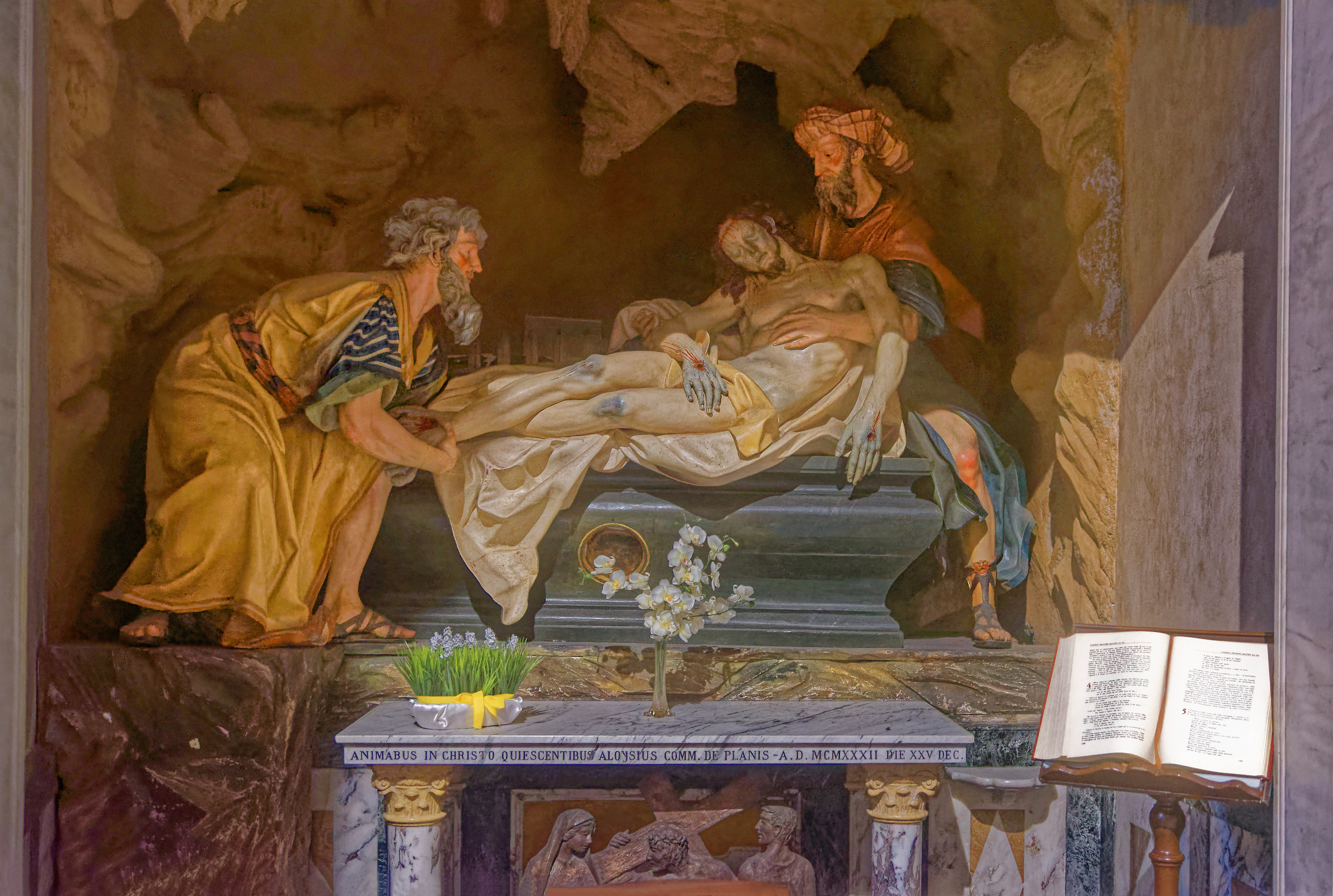 St. Matthew (GE): Pietà by Anton Maria Maragliano