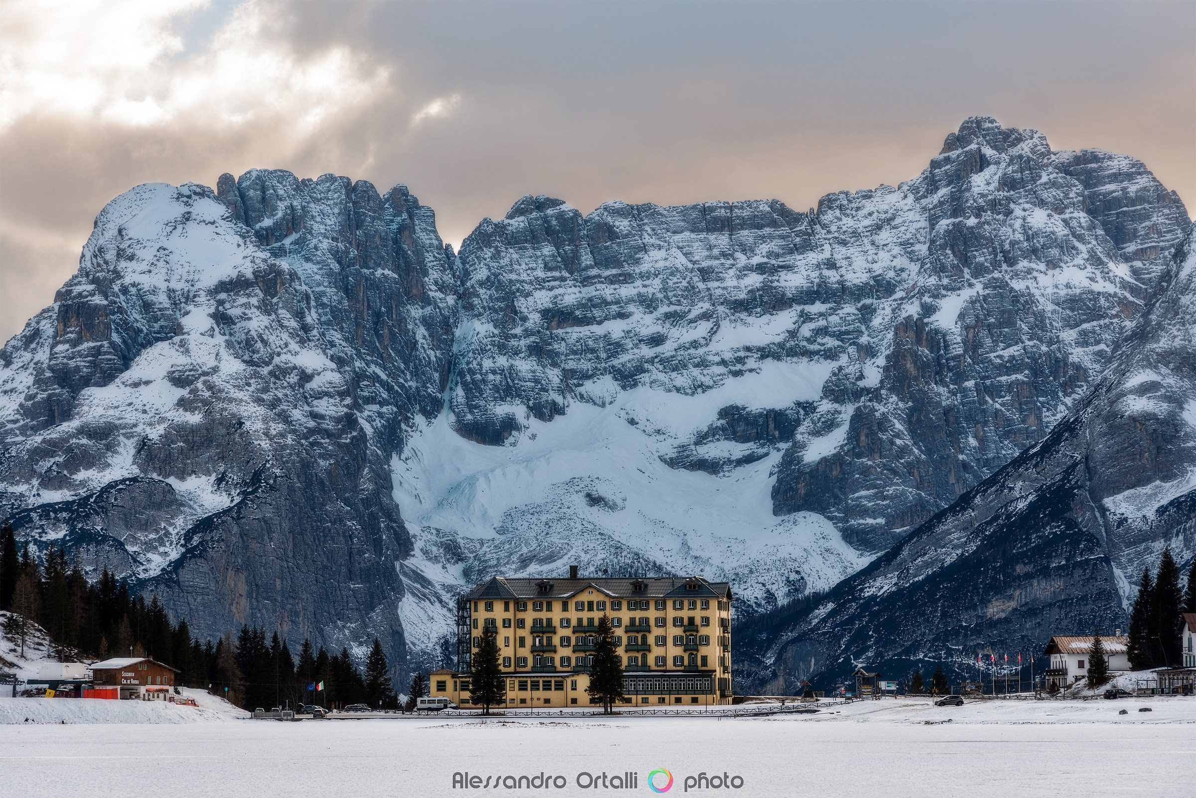 Lago di Misurina,gennaio 2019.