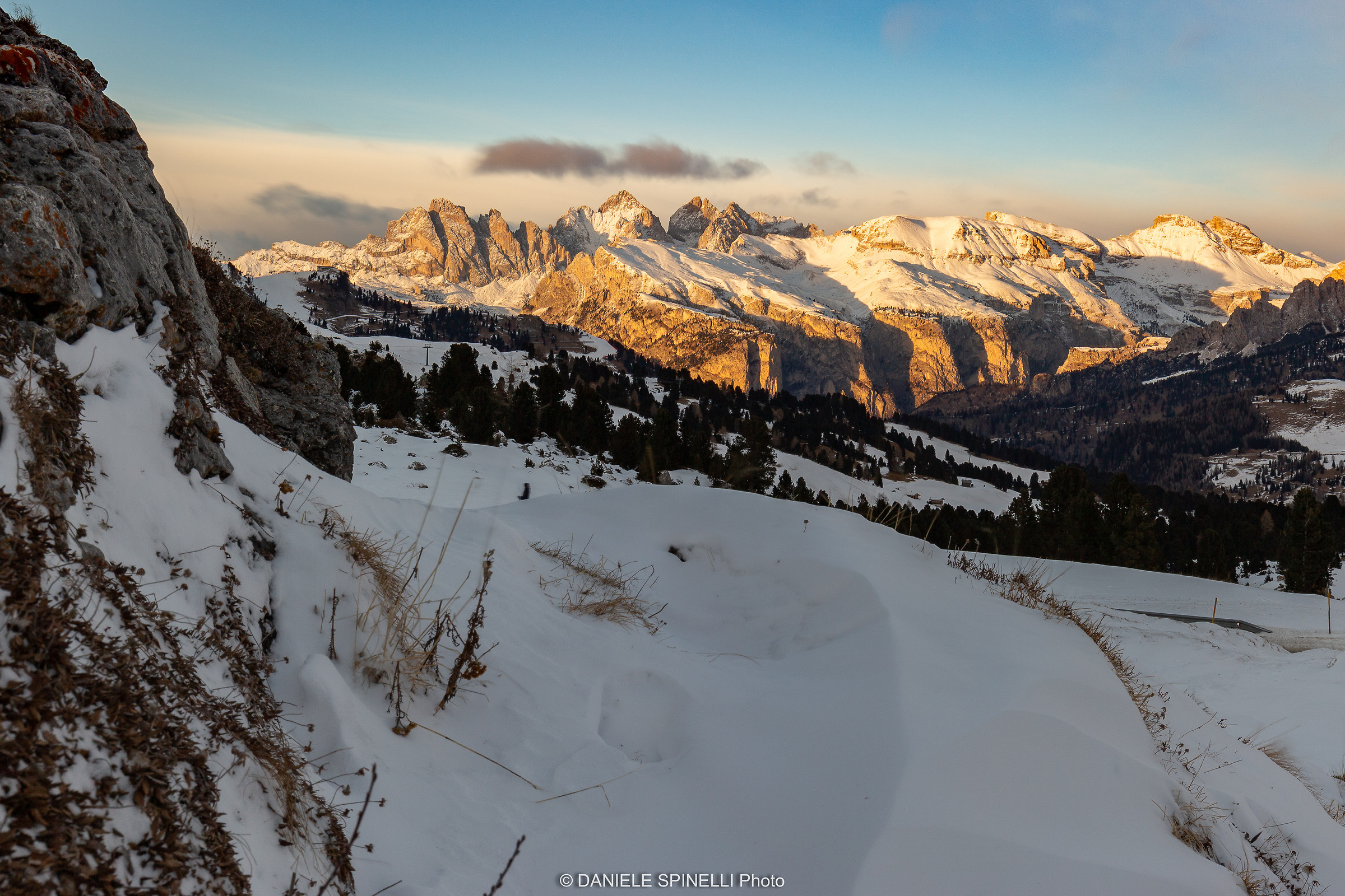 vista da passo sella