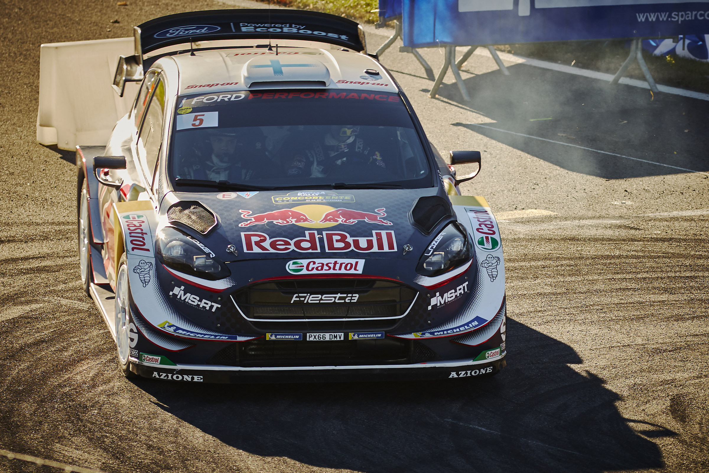 Suninen at the Monza Rally Show