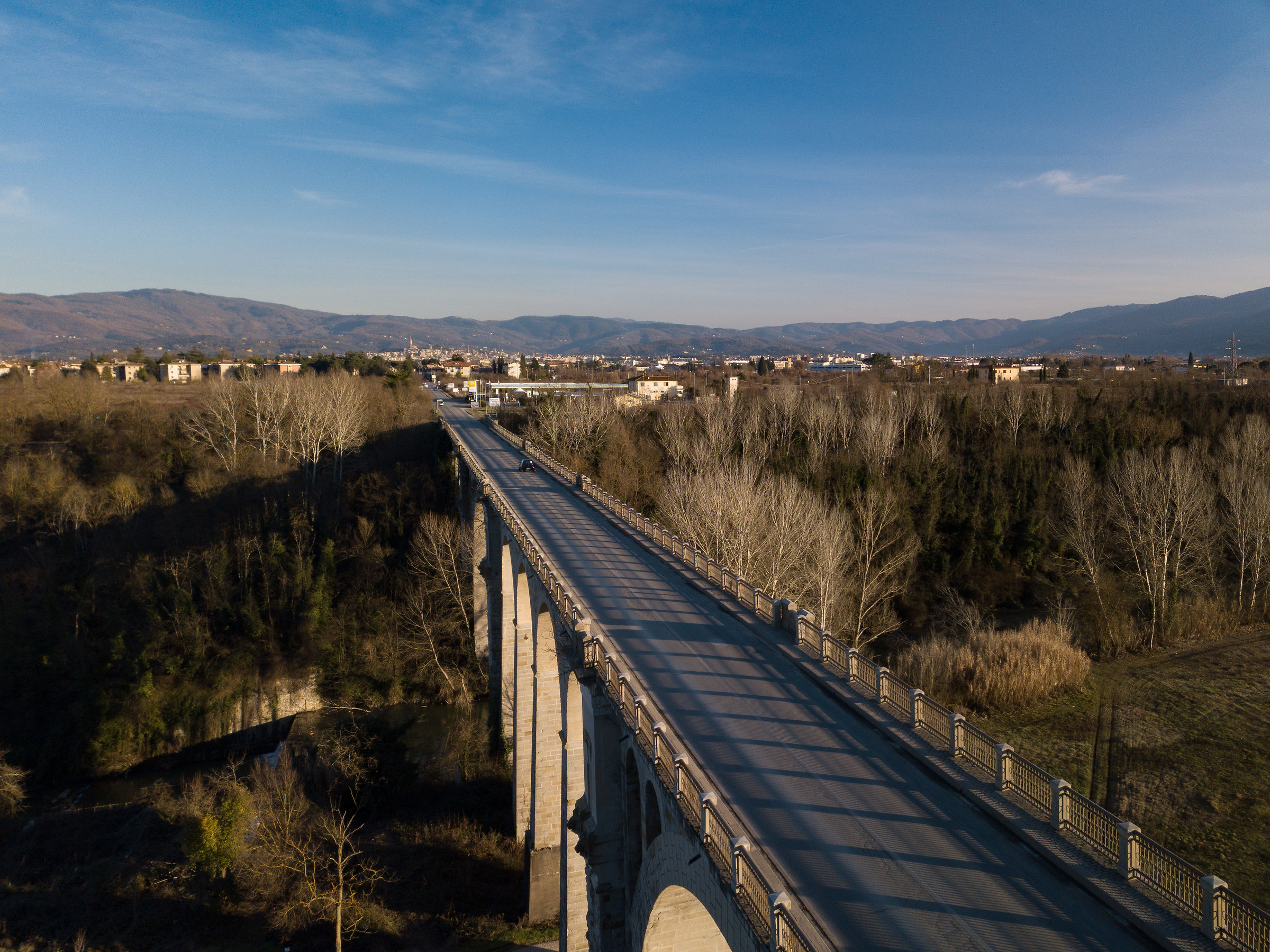 Bridge over the master Canal of the Chiana-Pratantico-Arezzo