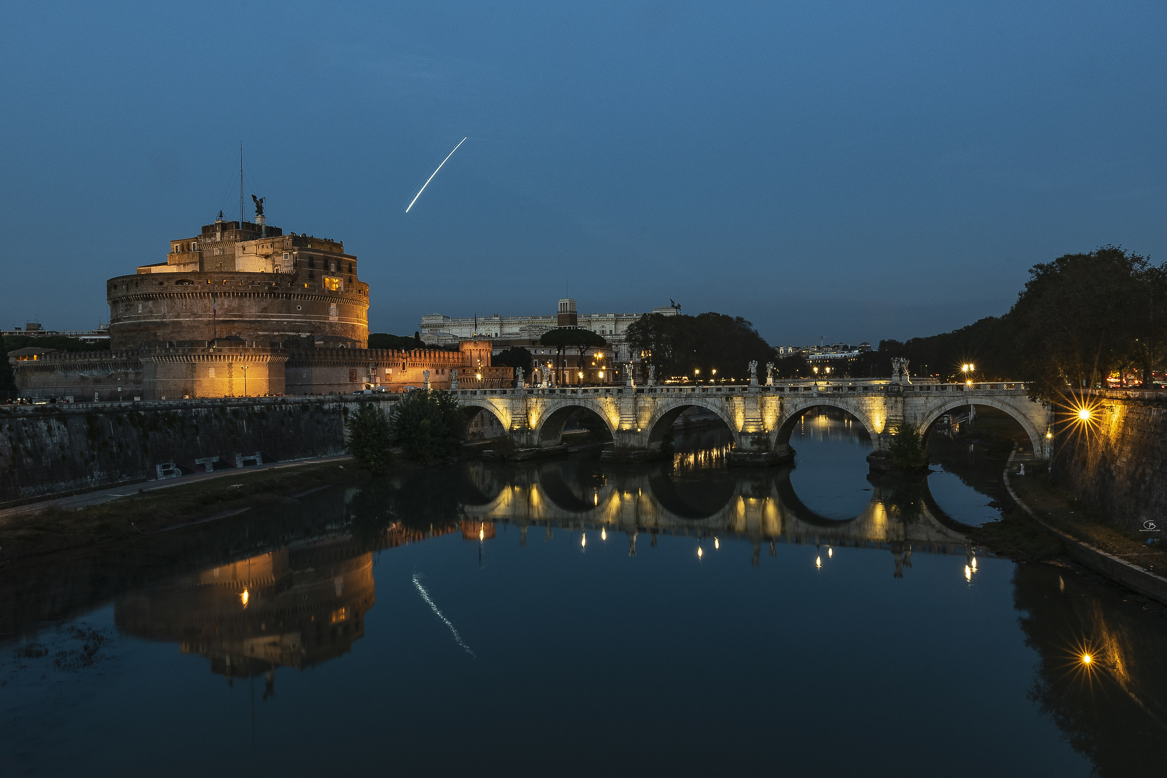 Blue Hour at Castel Sant'Angelo