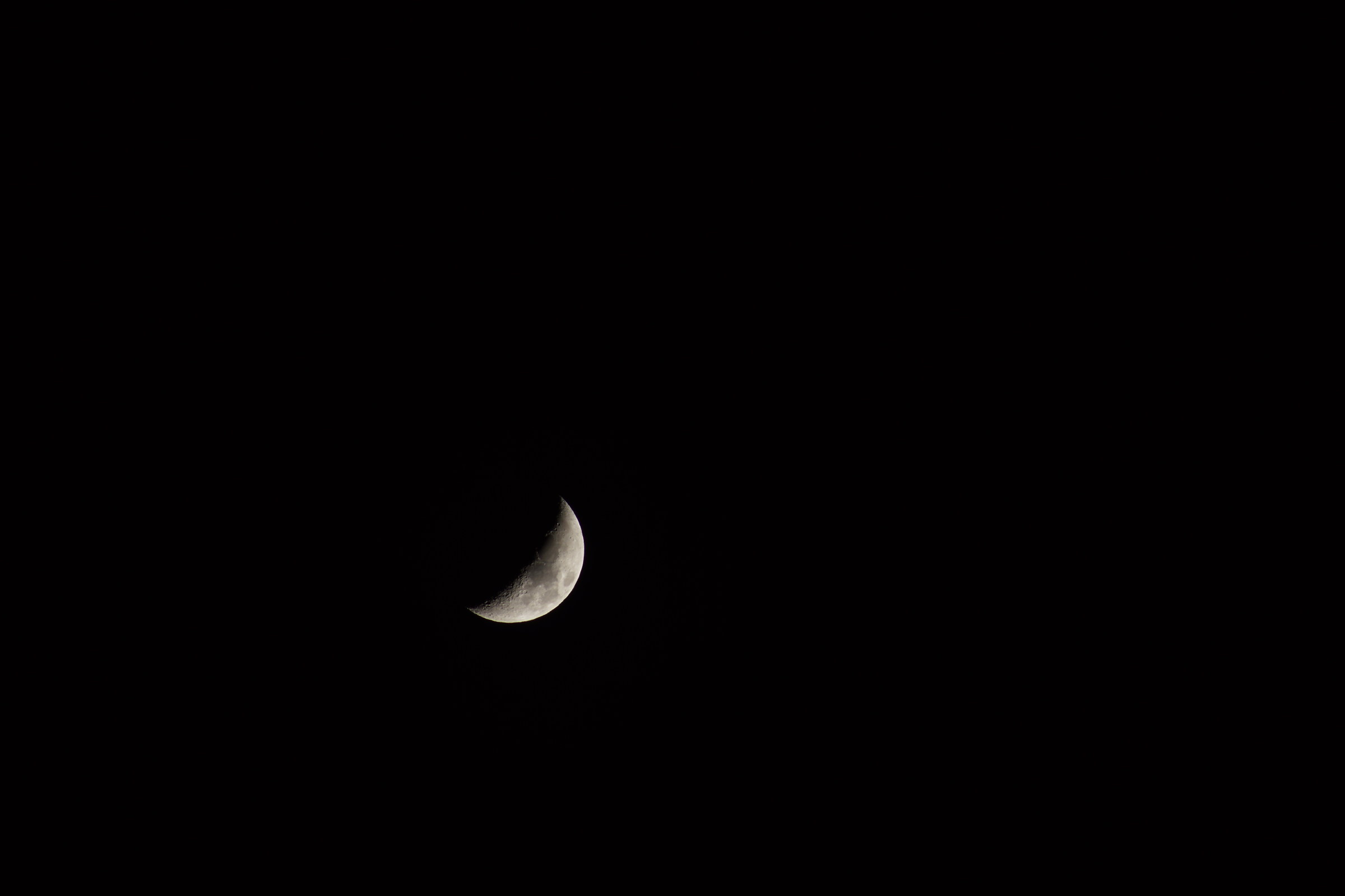Moon Sickle, just before