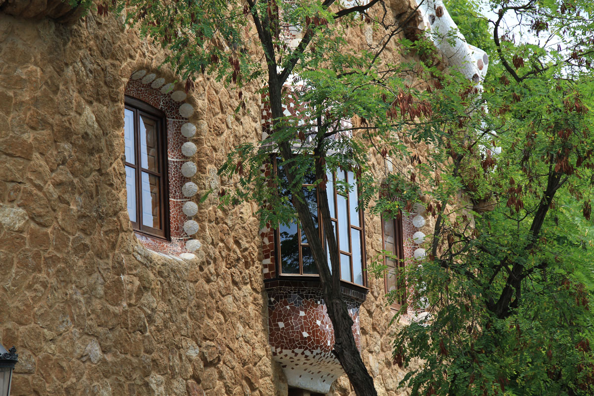 Barcelona (Spain) Outside Park Guel