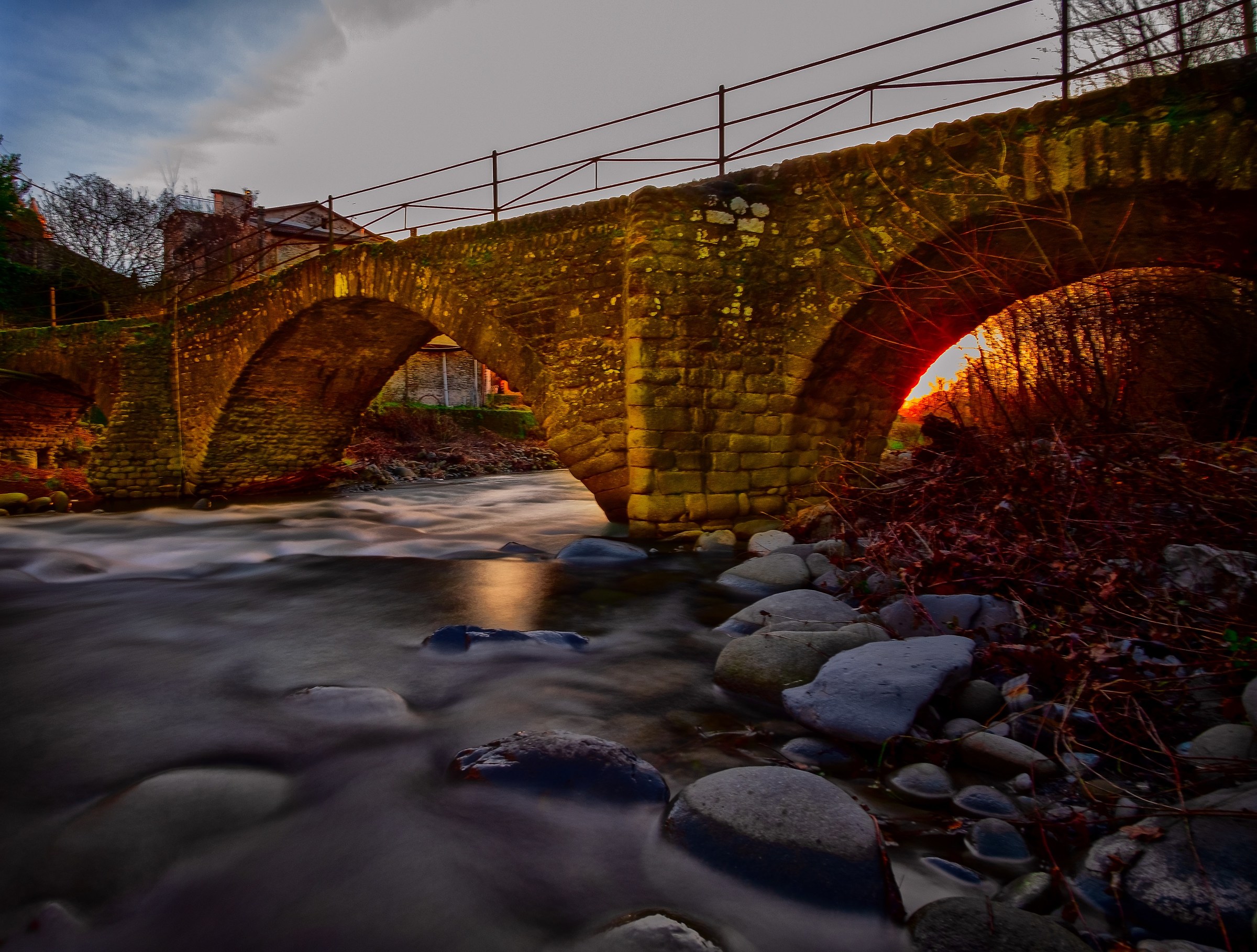 Medieval bridge Monti di Licciana Toscana (MS)