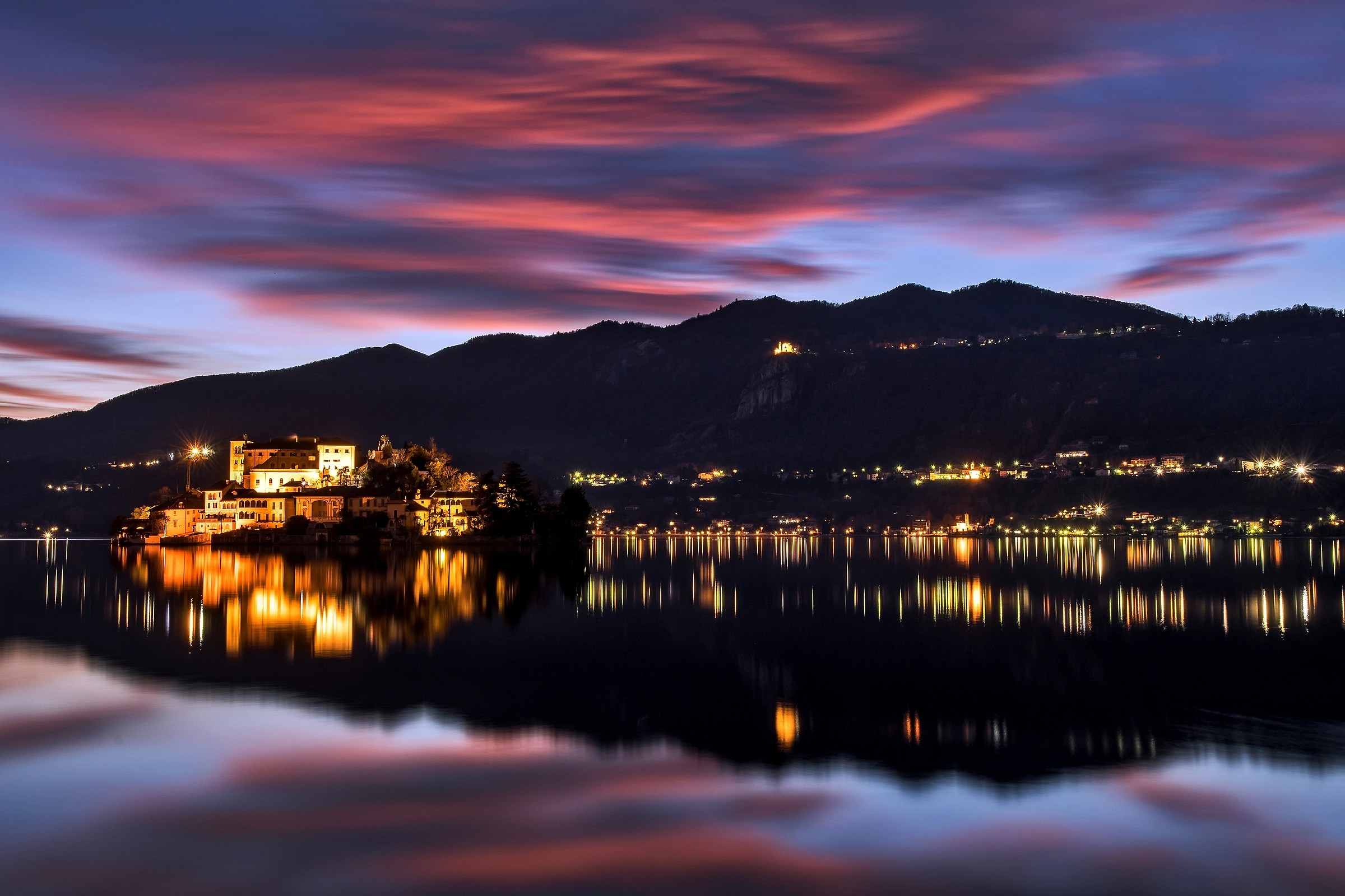 Tramonto a Orta San Giulio