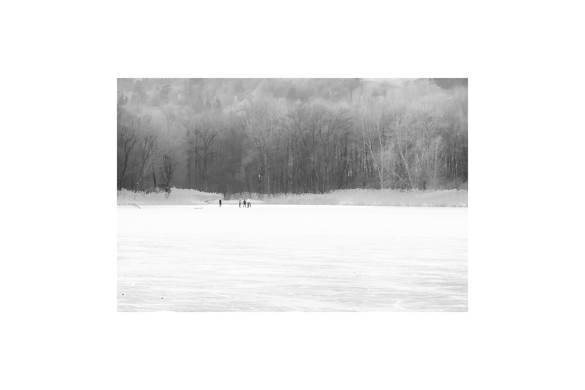 A Walk on the frozen lake