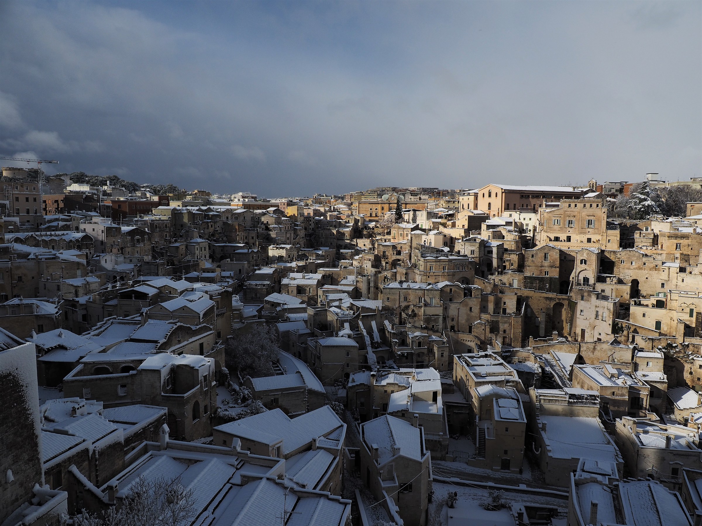 Neve a Matera
