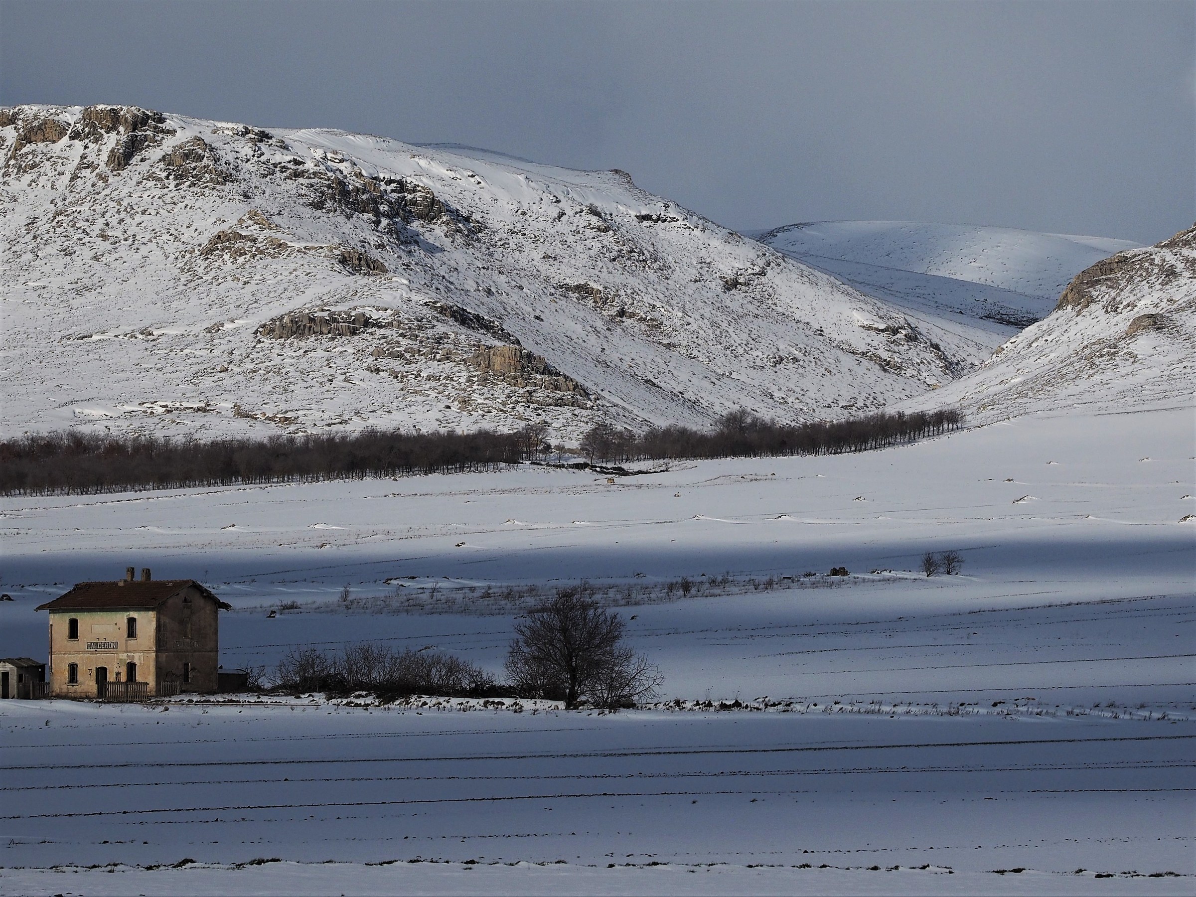 Paesaggio con neve 2