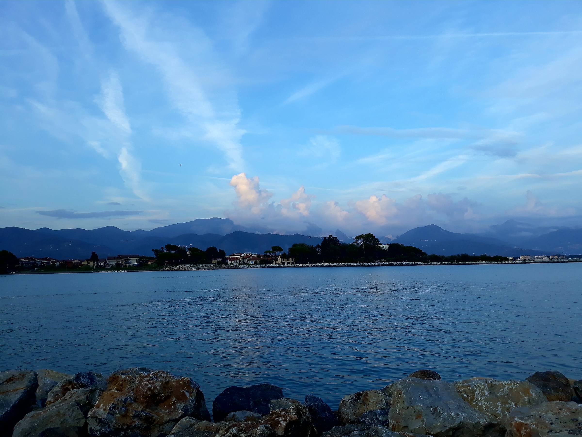 Alpi Apuane sulla Magra