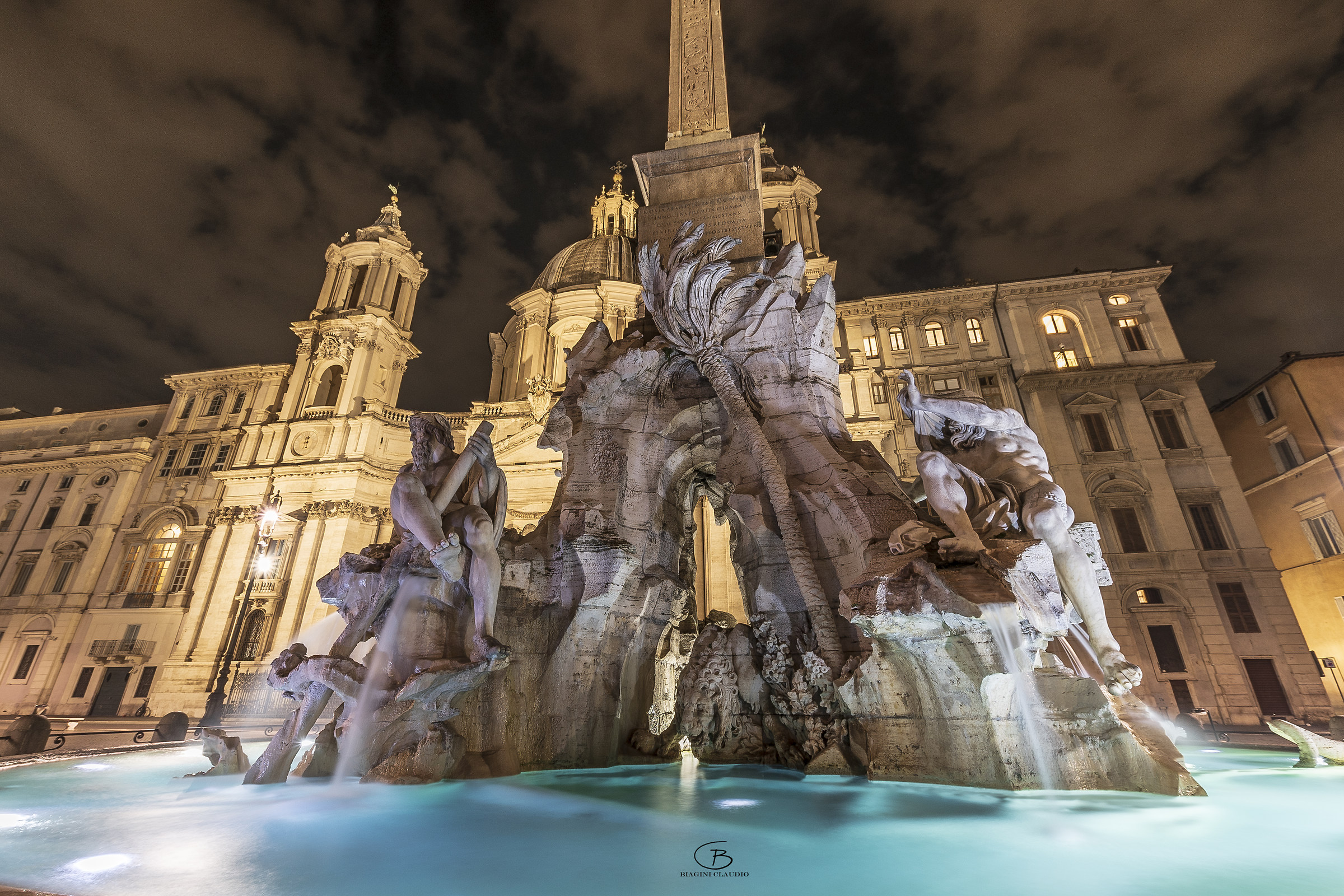 Fountain of the Four rivers, Piazza Navona