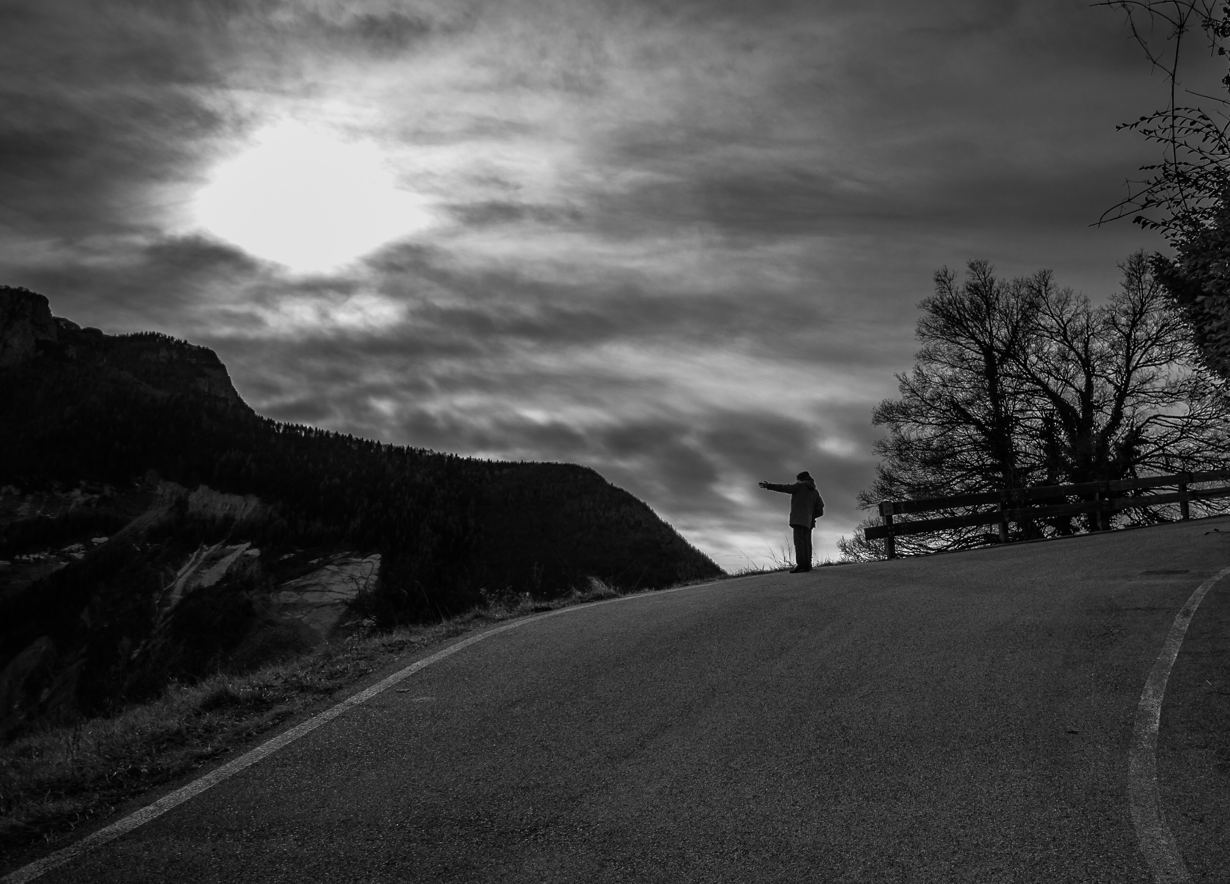 "Vedi la in fondo? Eccola, la Emme di Muller..."