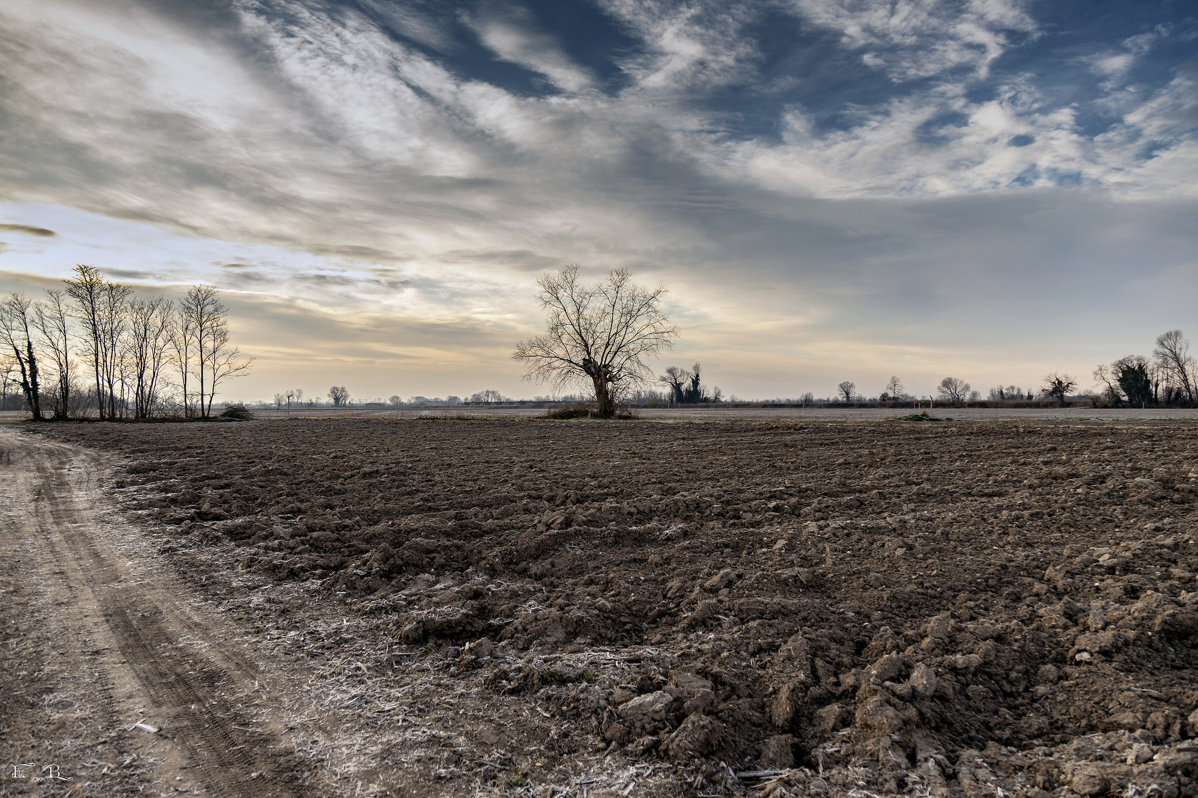 Paesaggio invernale.