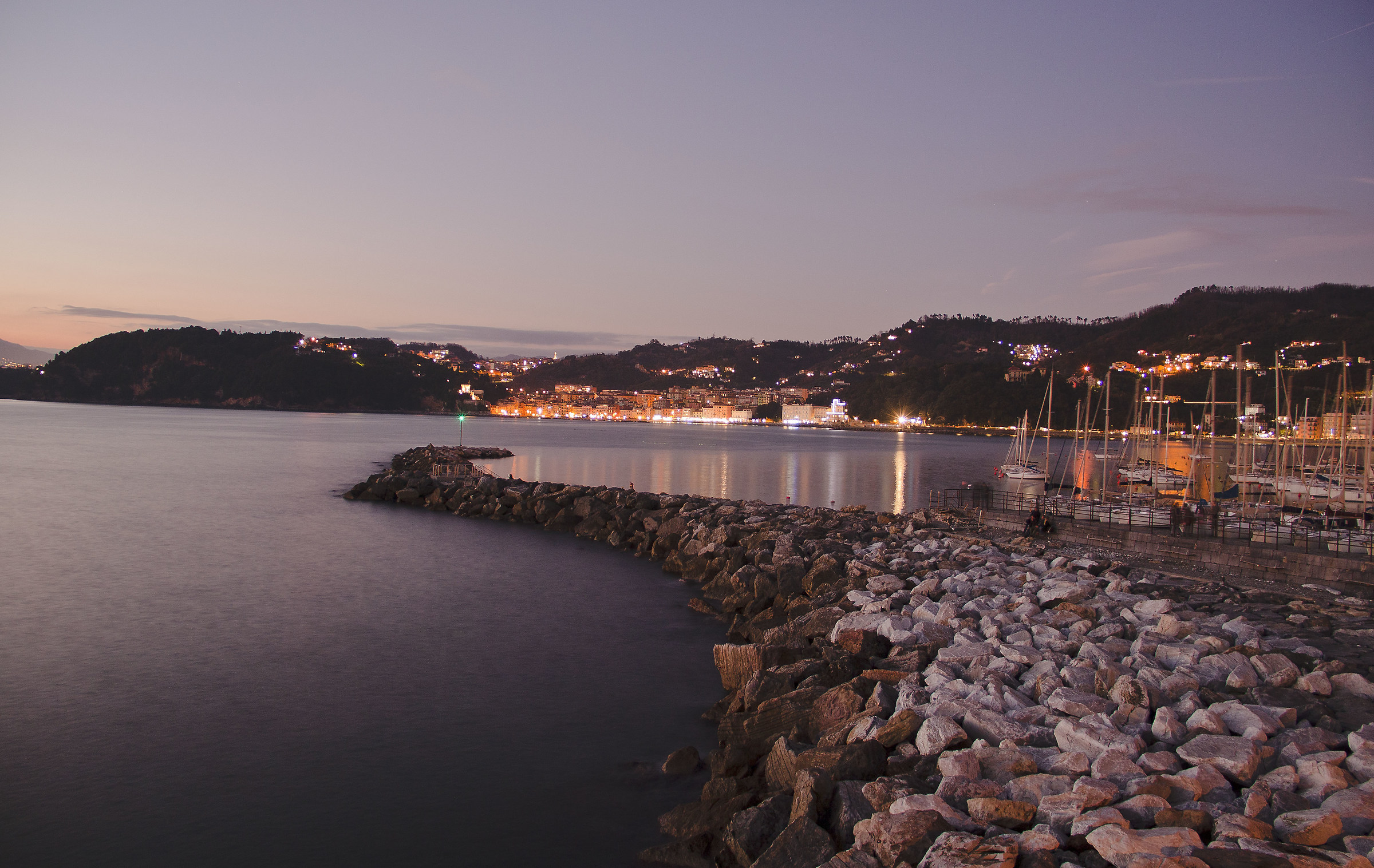 Looking towards San Terenzo (SP)