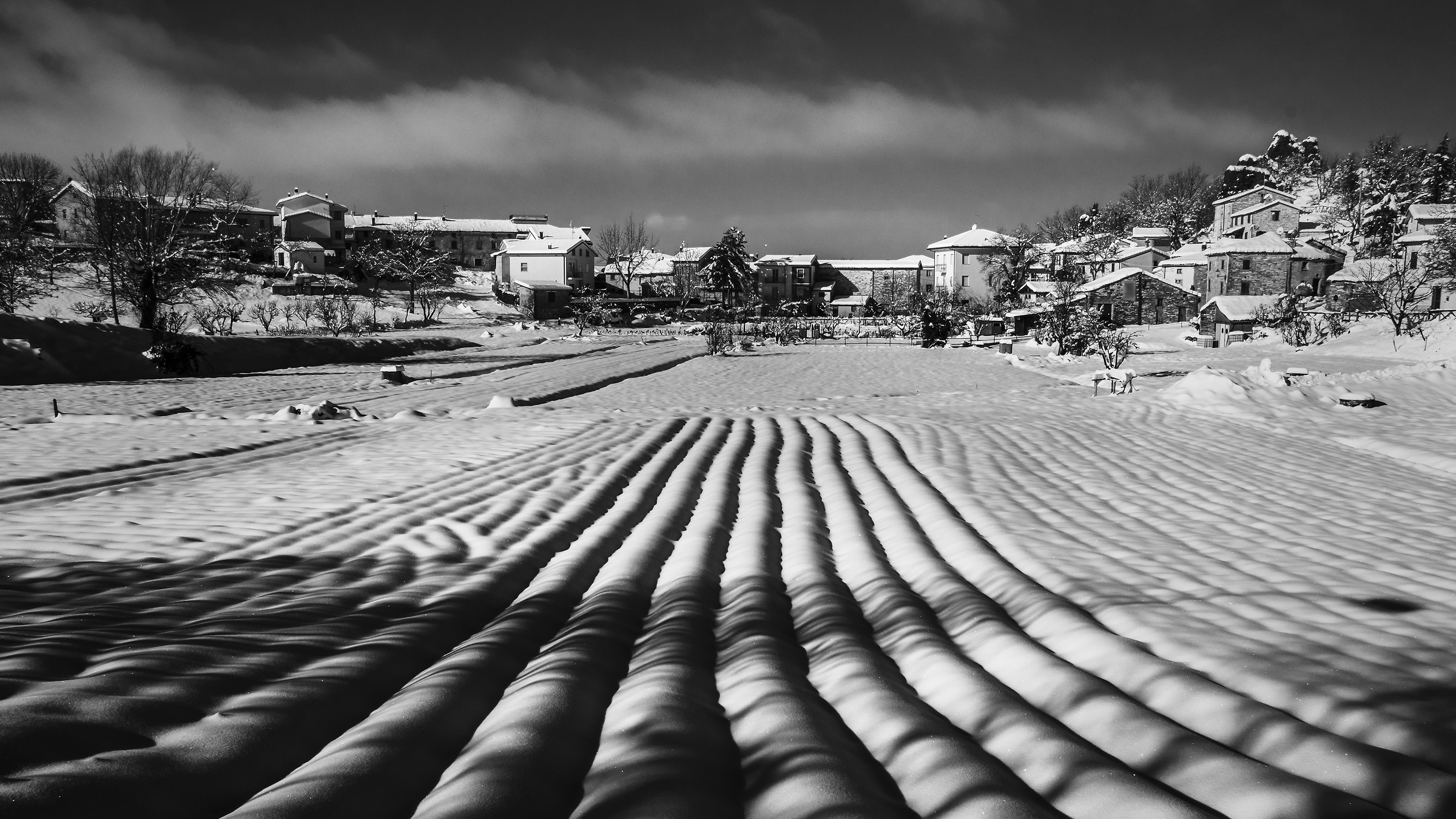 Scavolino di Pennabilli (rn) innevato