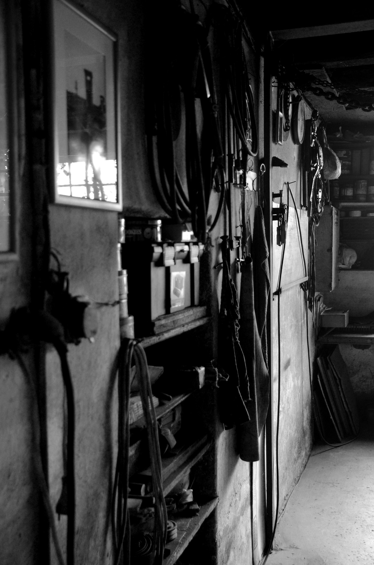 Of the time hanging on the nail