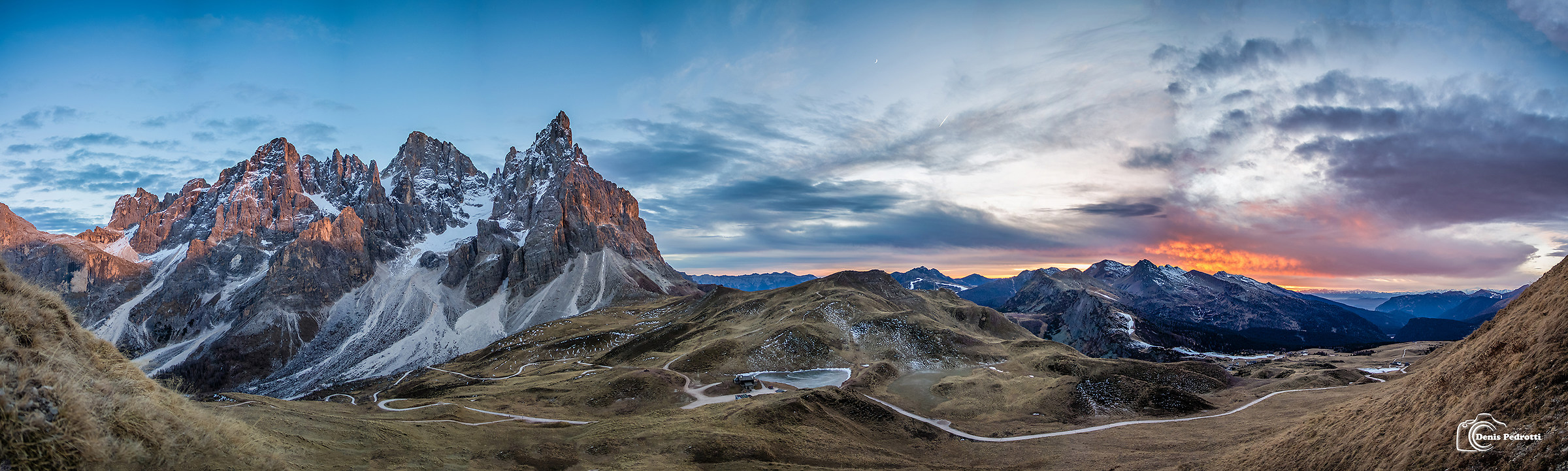 Sunset at Baita Segantini