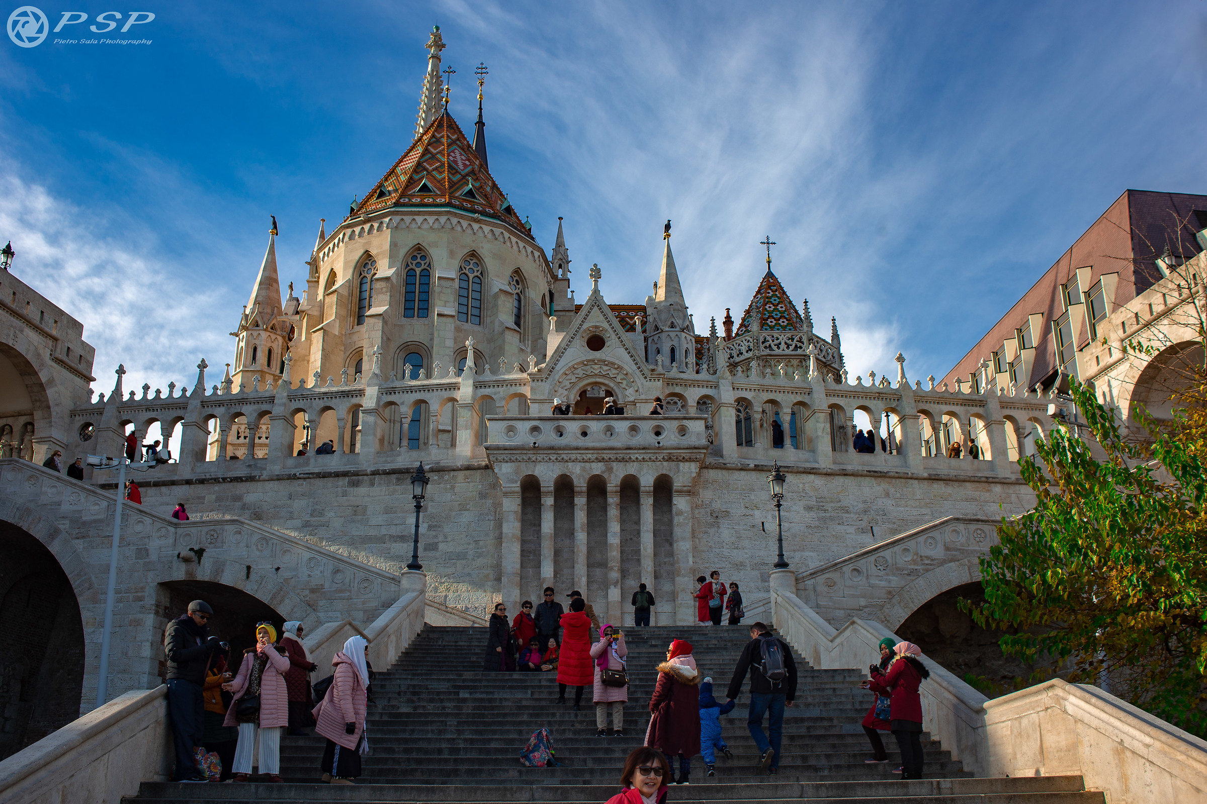 Il traffico sotto al Pescatore