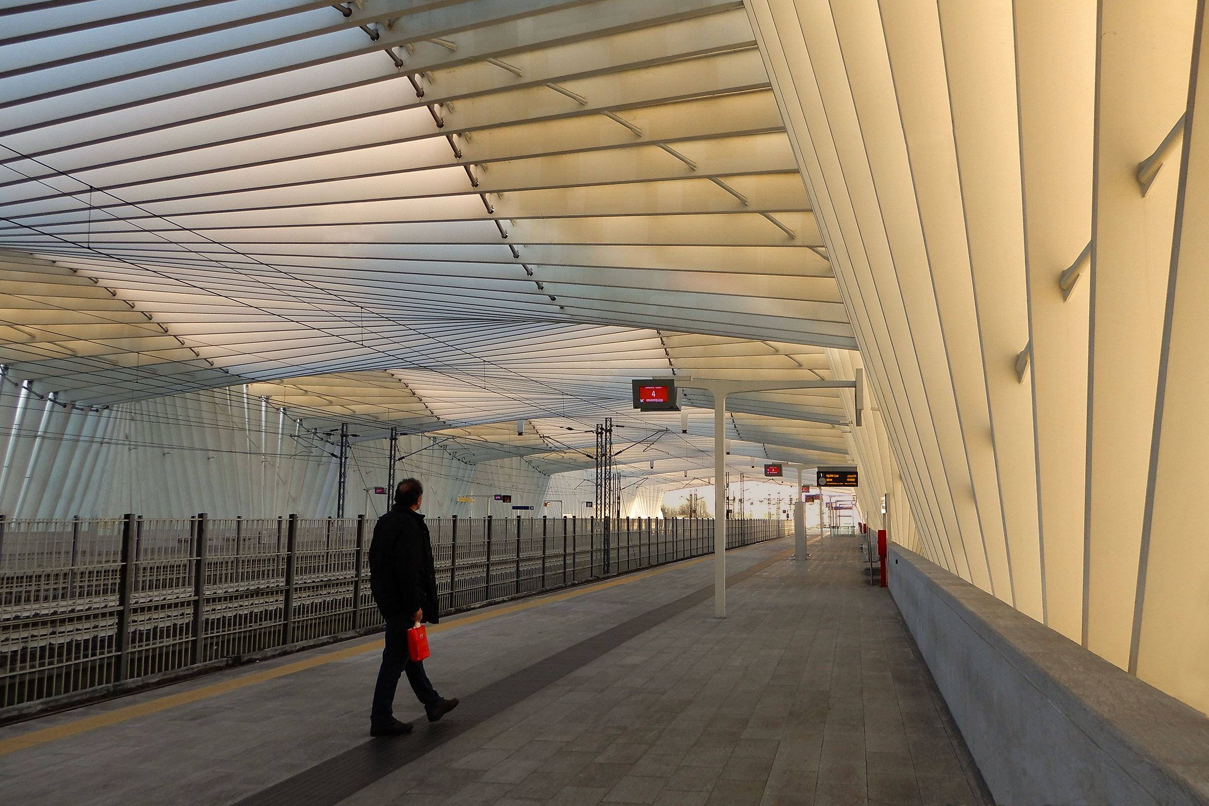 How many trains still to be taken...