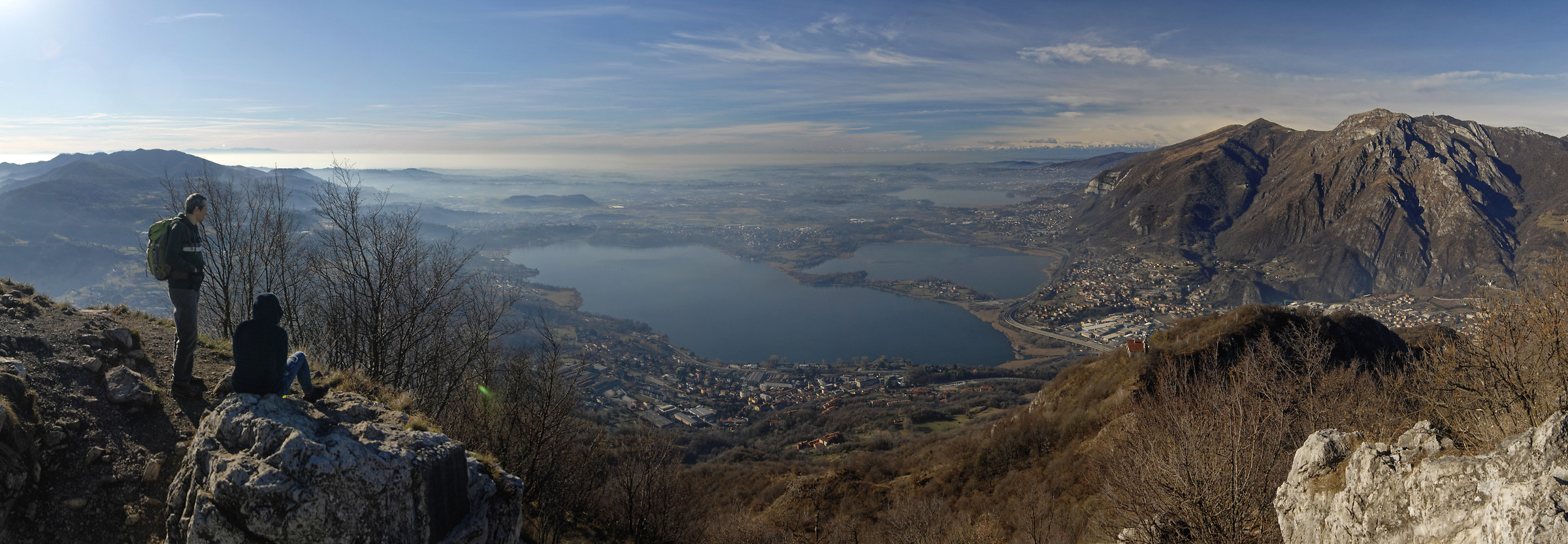 Panorama dal monte Barro (Nikon d200)
