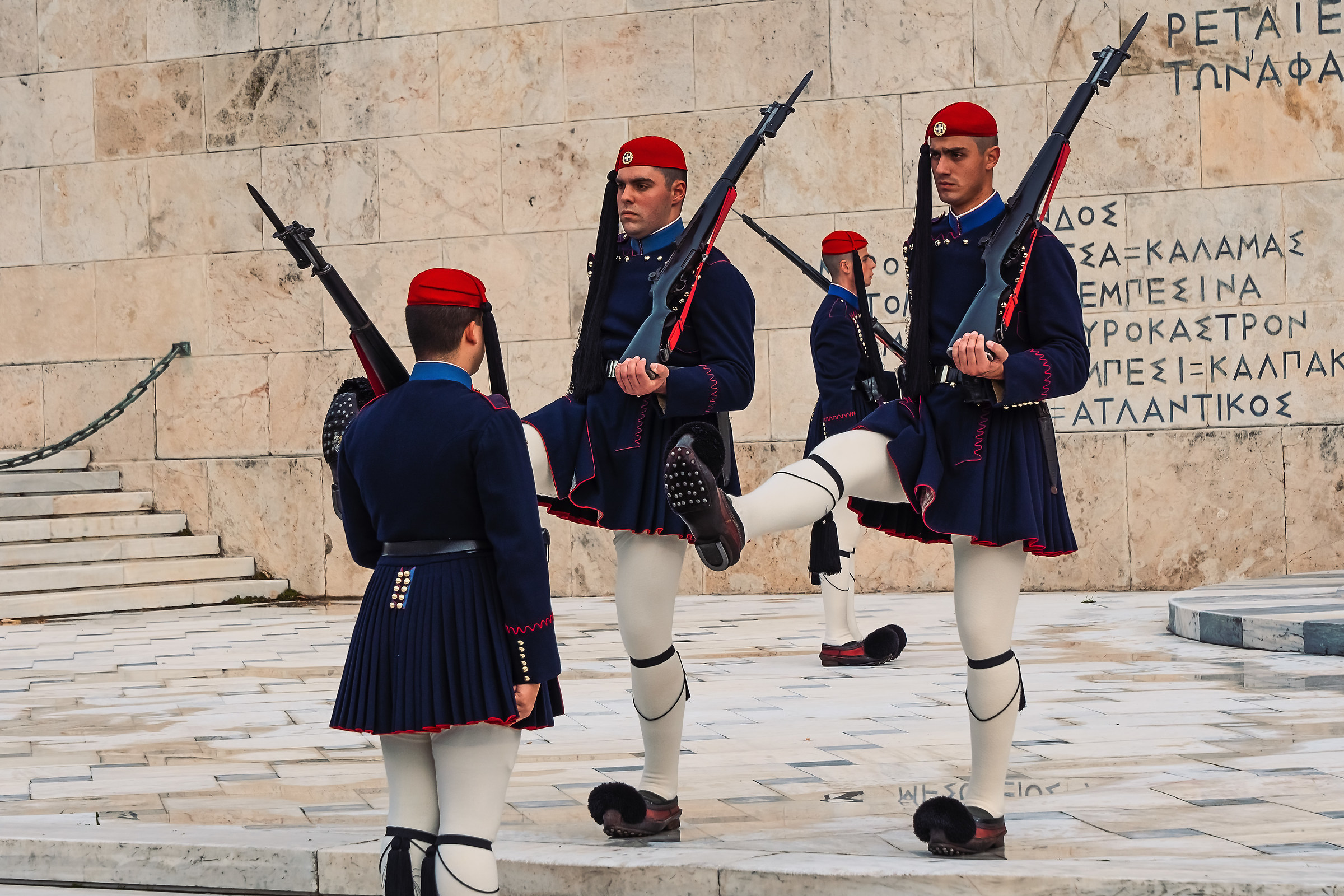 Cambio della guardia di Atene