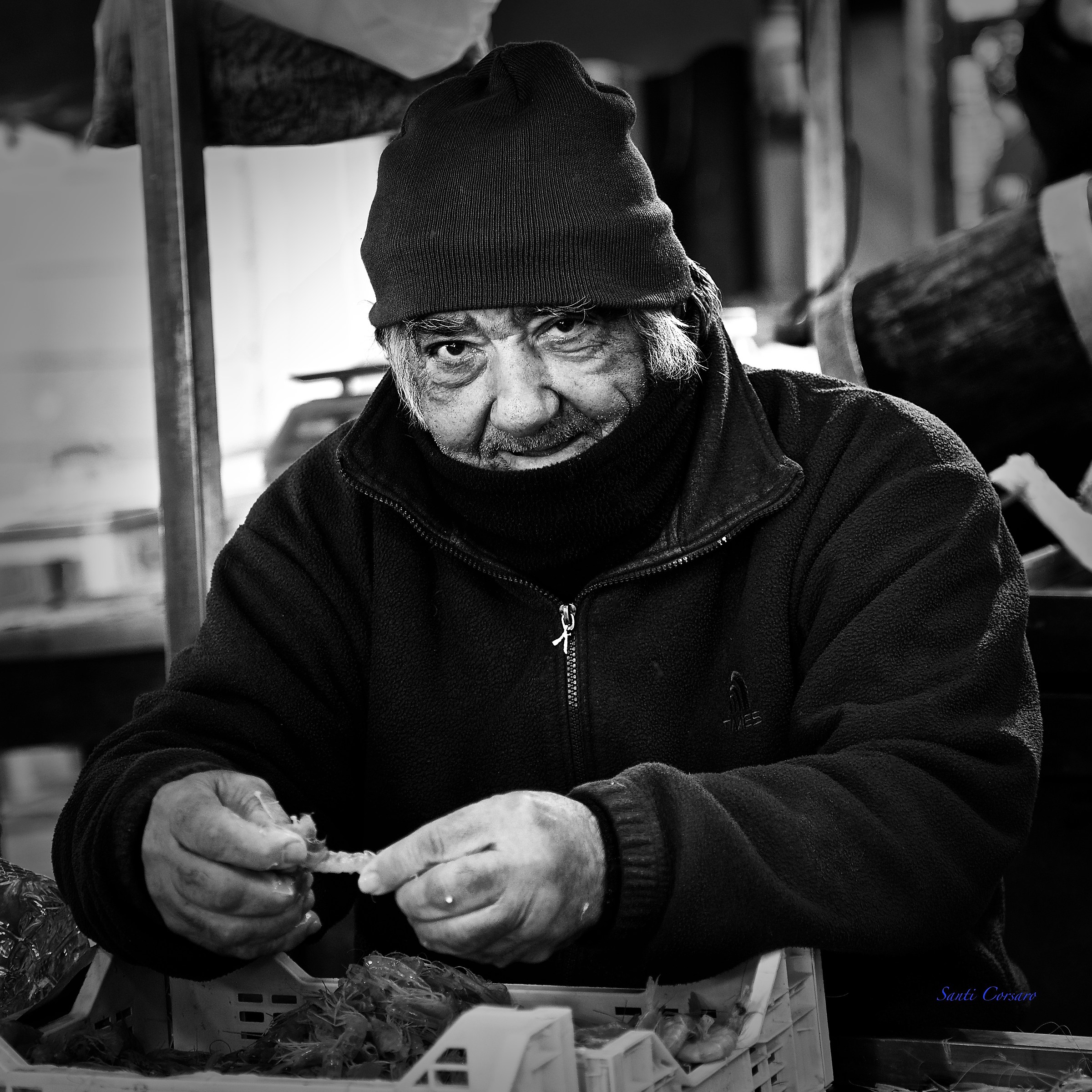 L'odore del gambero appena pescato