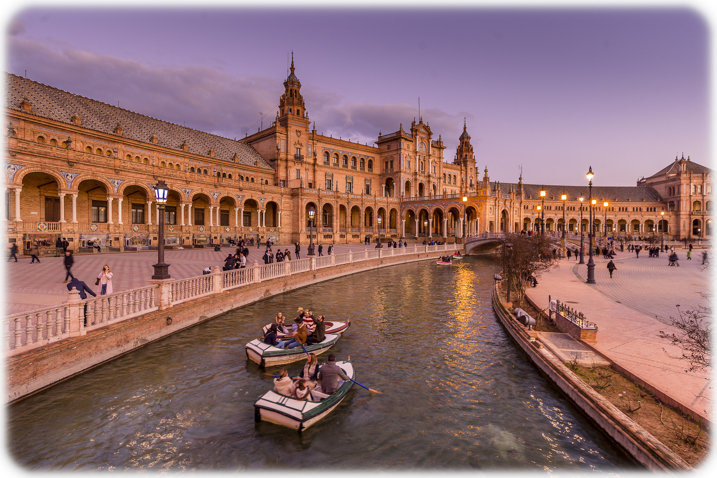 Plaza de España Sunset