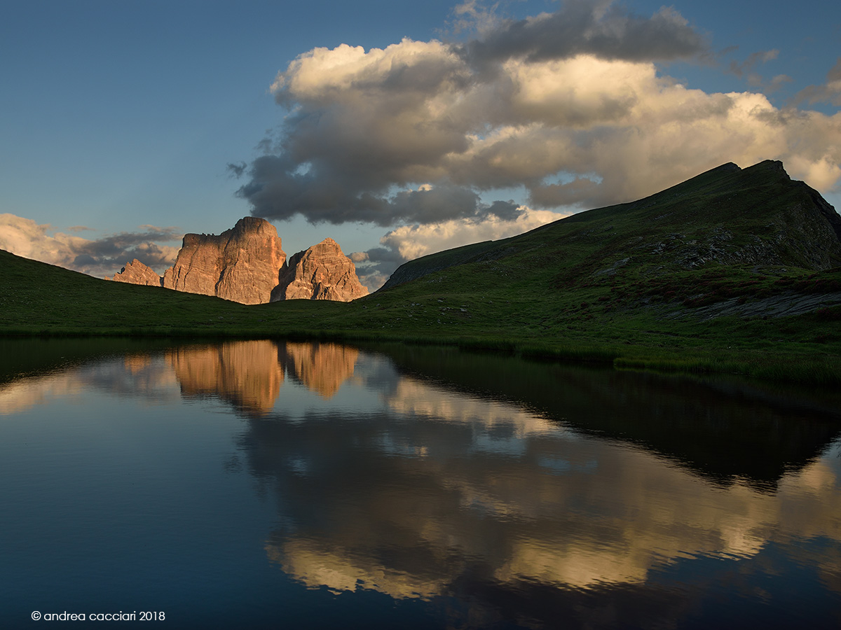 Tramonto al Lago delle Baste