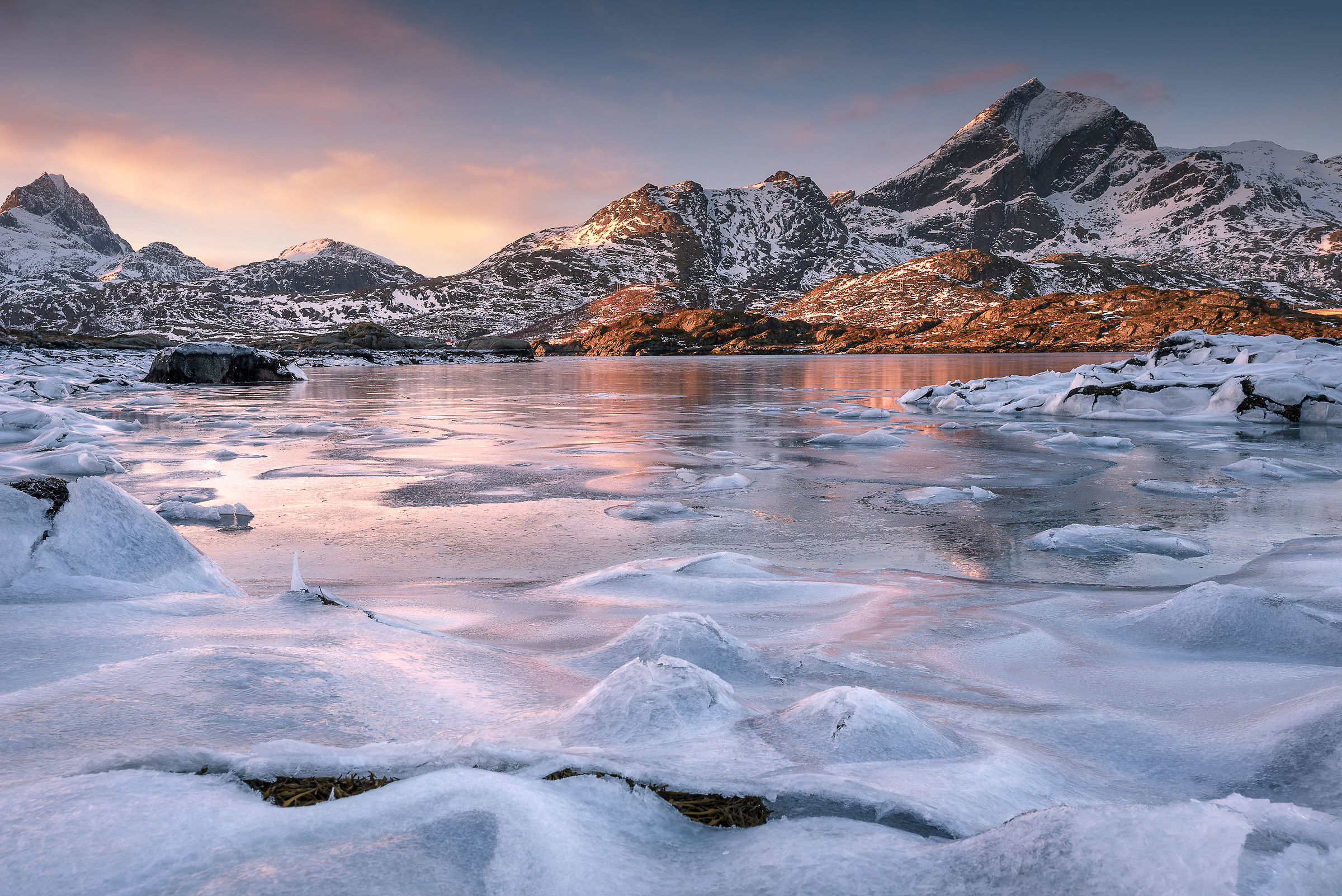 A calm day in Lofoten Islands