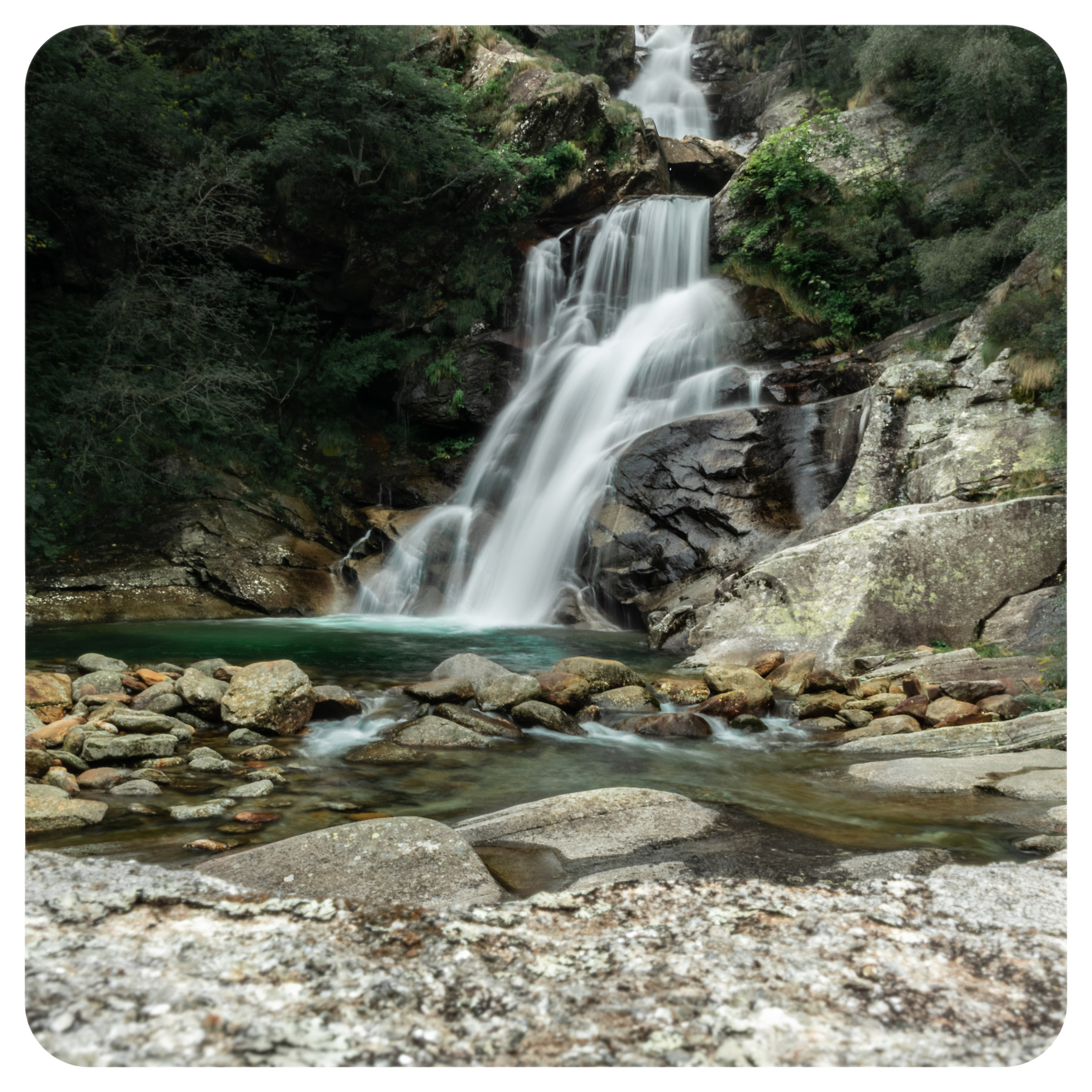 Valgrisanche Waterfall