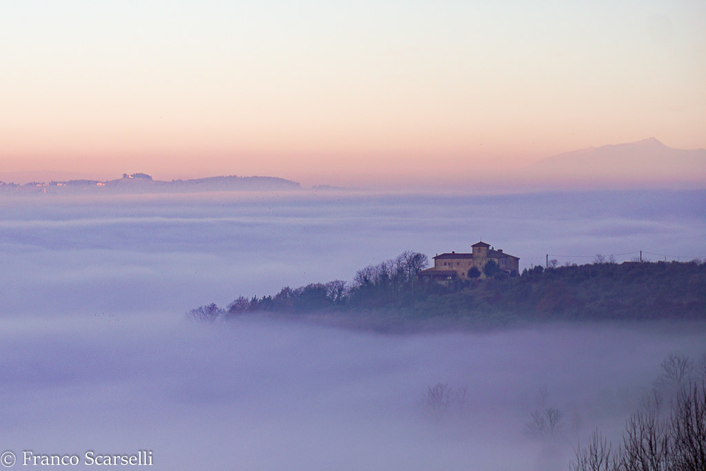 Alba in San Casciano Val di Pesa