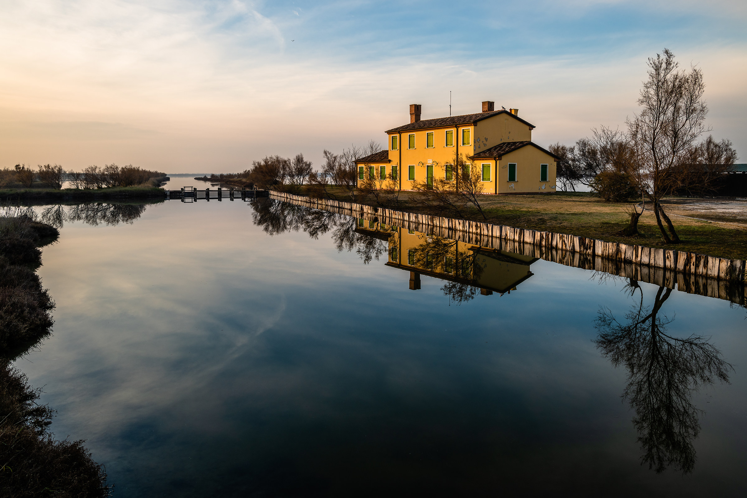 Un pallido sole invernale