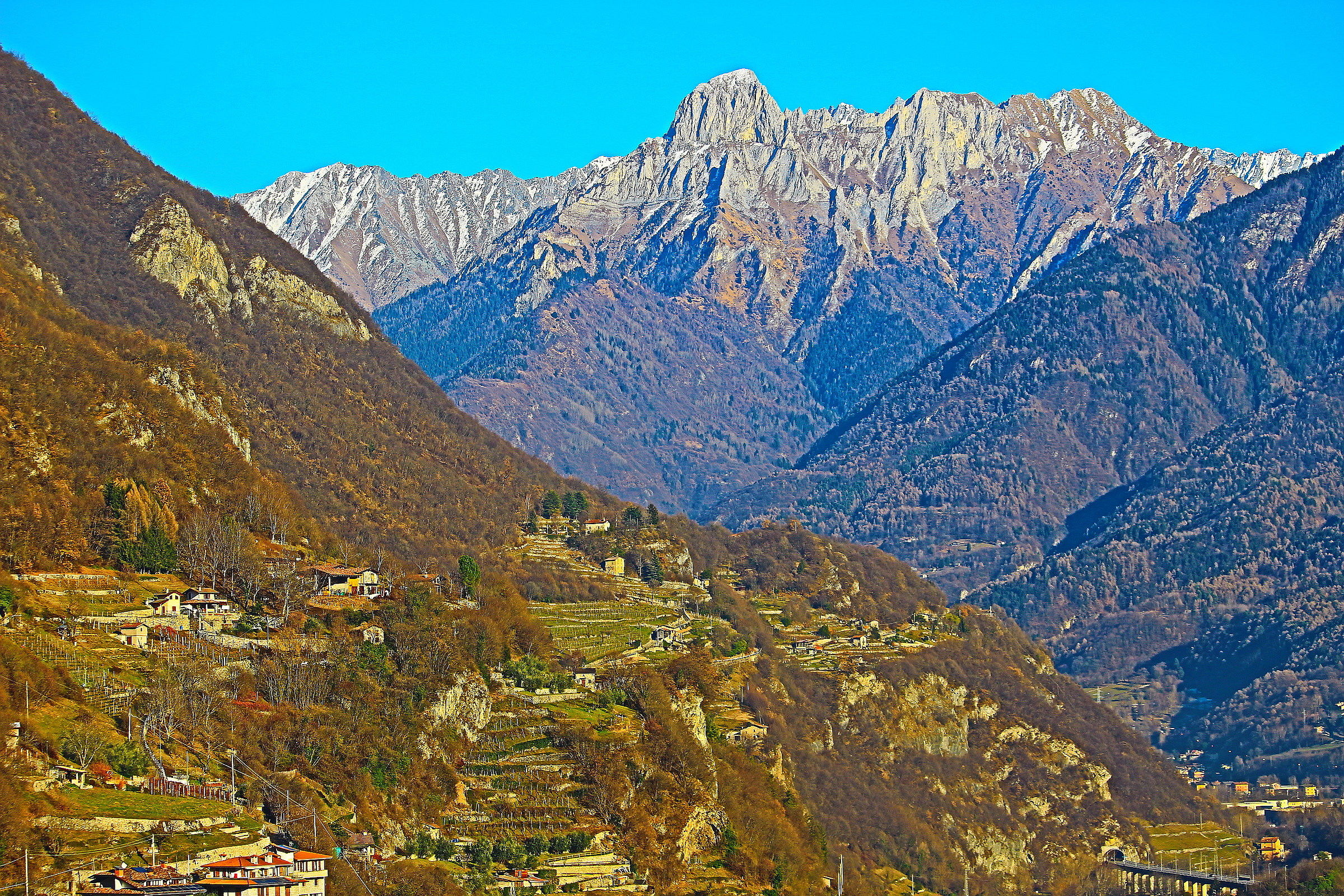pizzo badile in vallecamonica