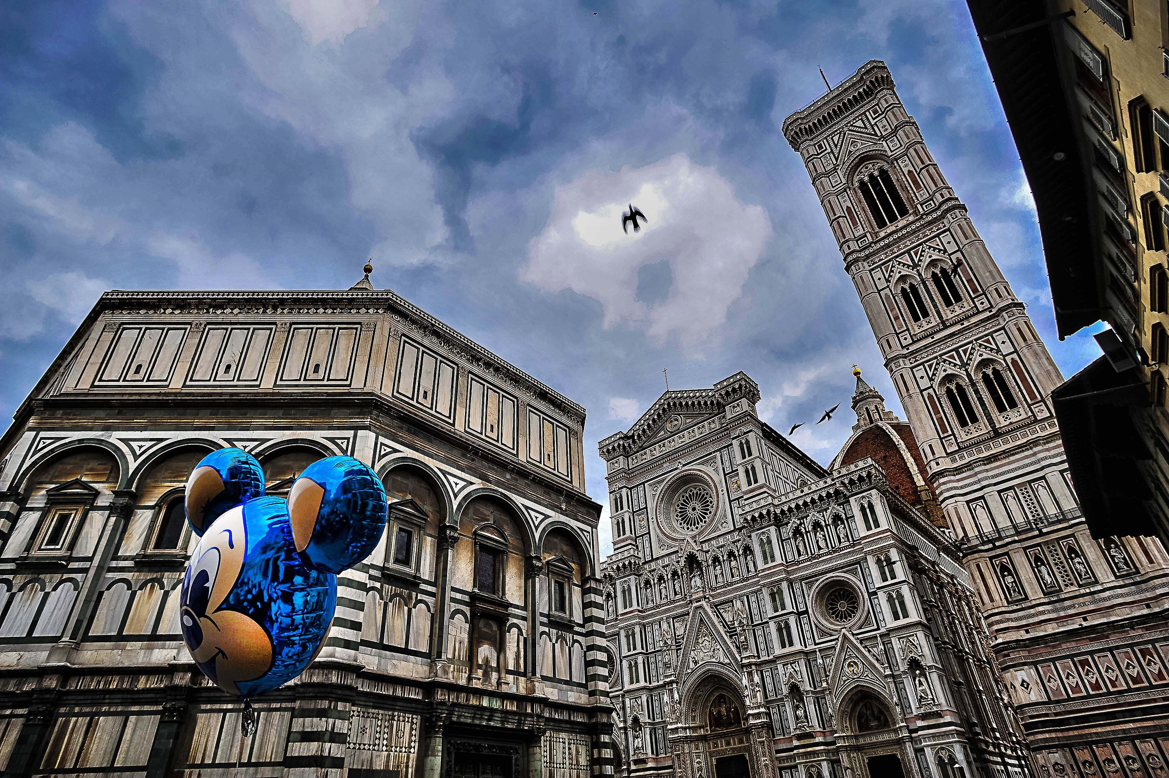 il palloncino a piazza del duomo