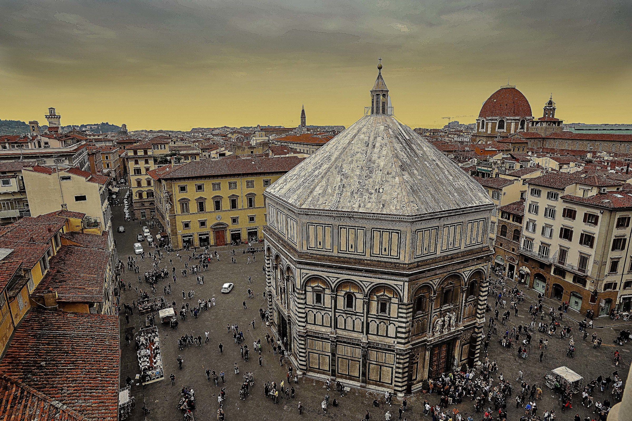 Florence from the high baptistery of San Giovanni