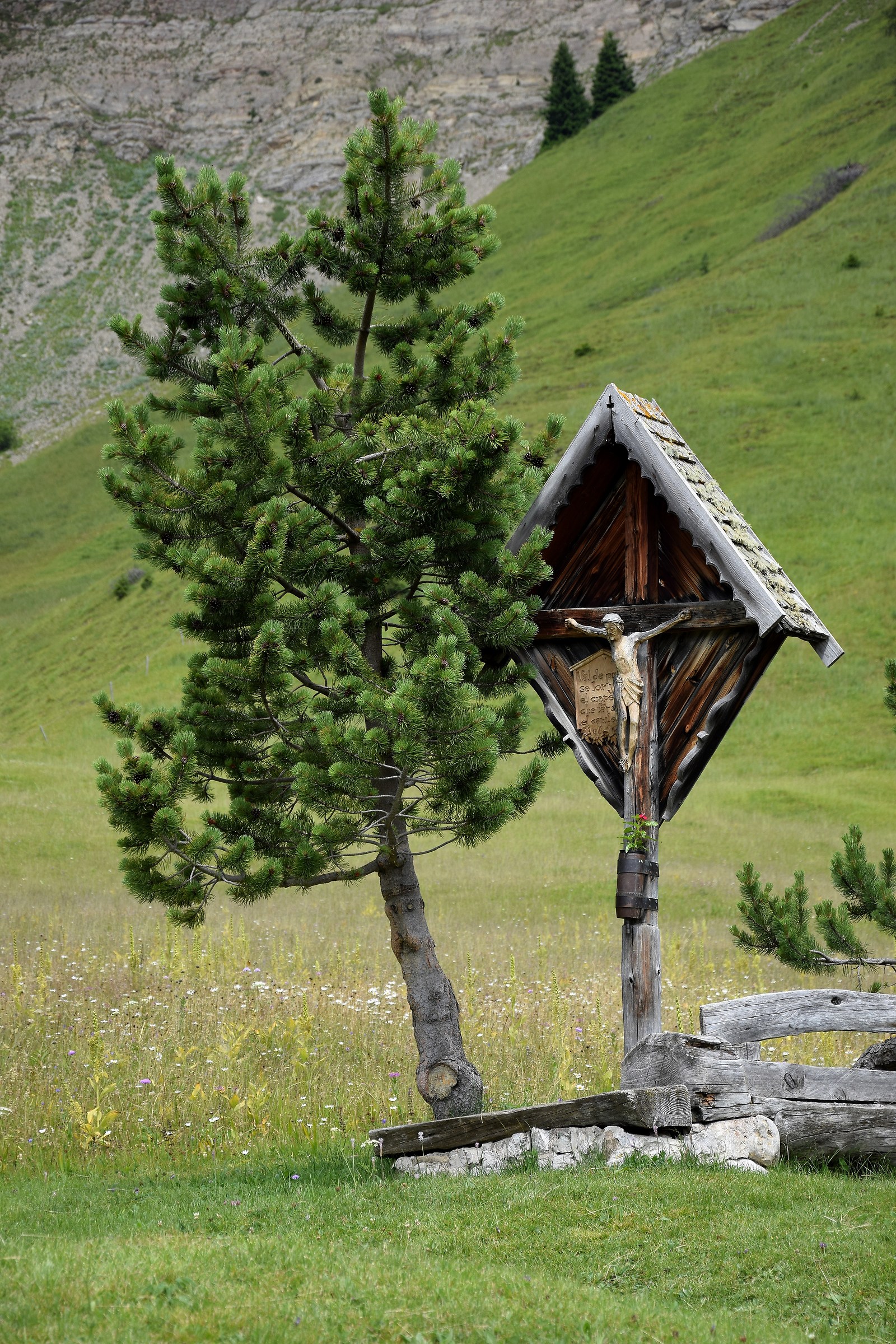 Mountain crucifix
