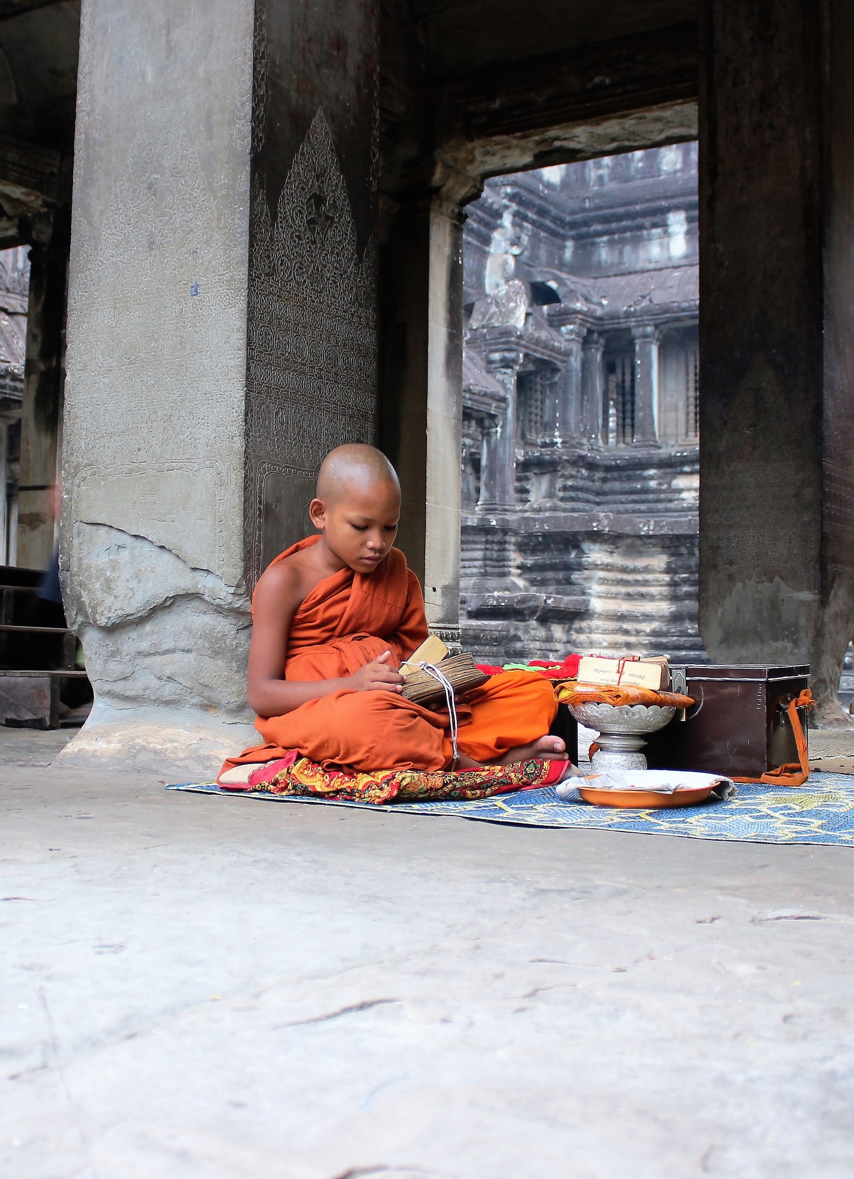 la preghiera - Angkor Wat