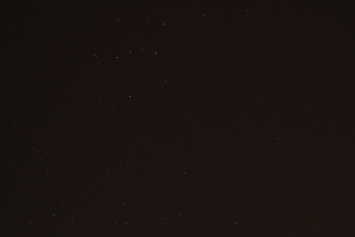 First test of the sky