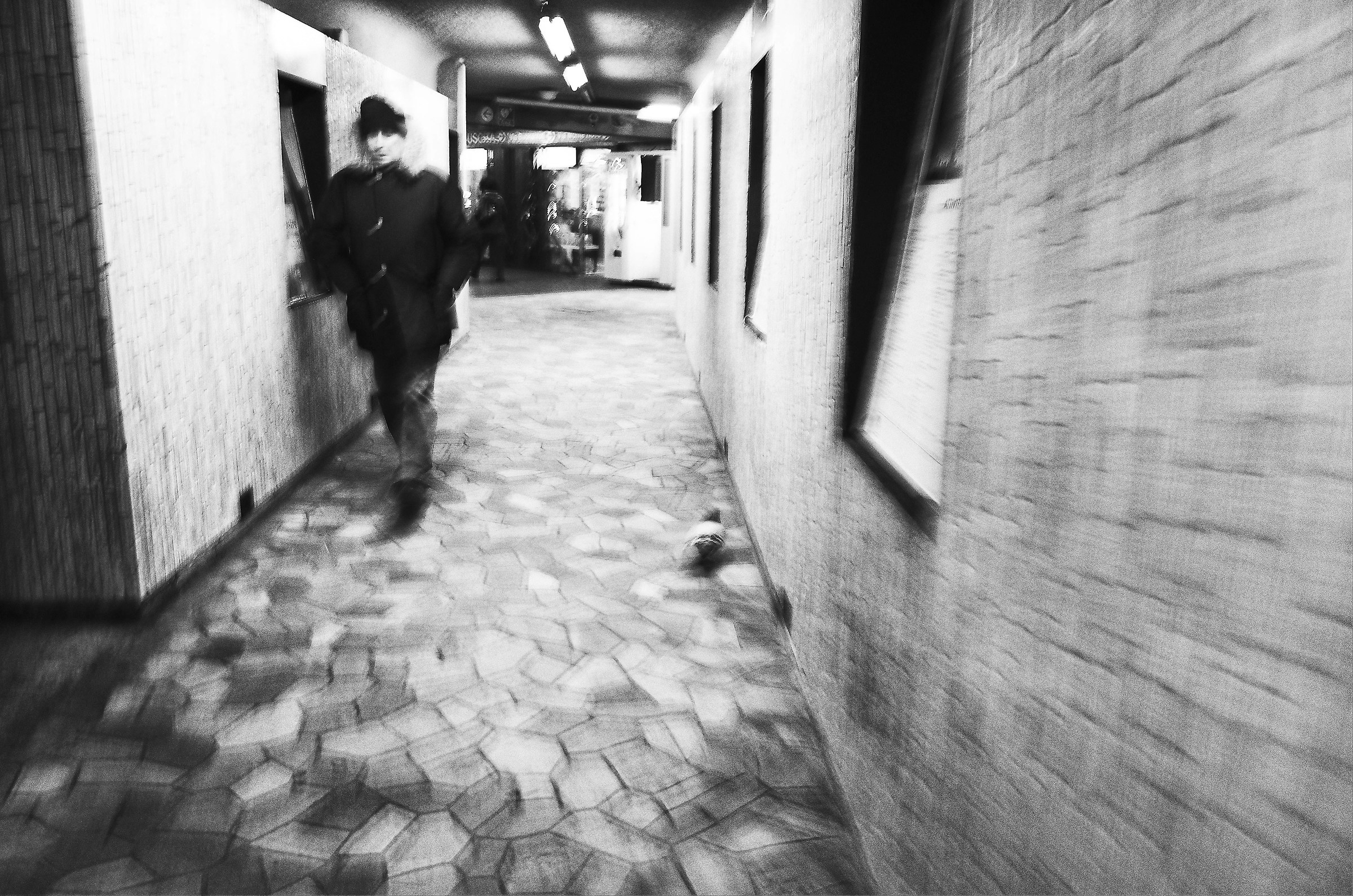 Metro. Milan, January 2019.