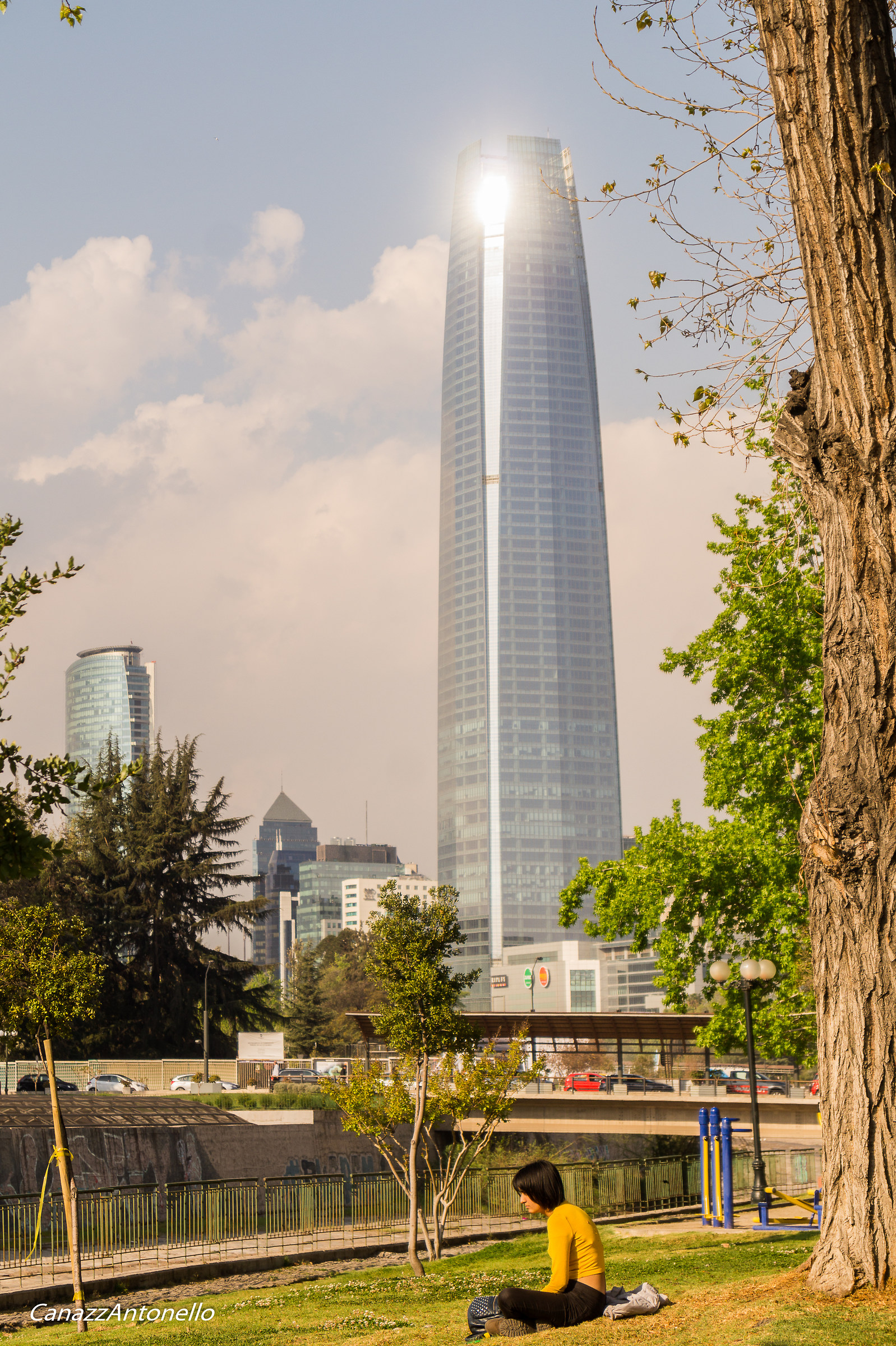 Gran Torre Santiago,la costruz. più alta del SudAmeri...