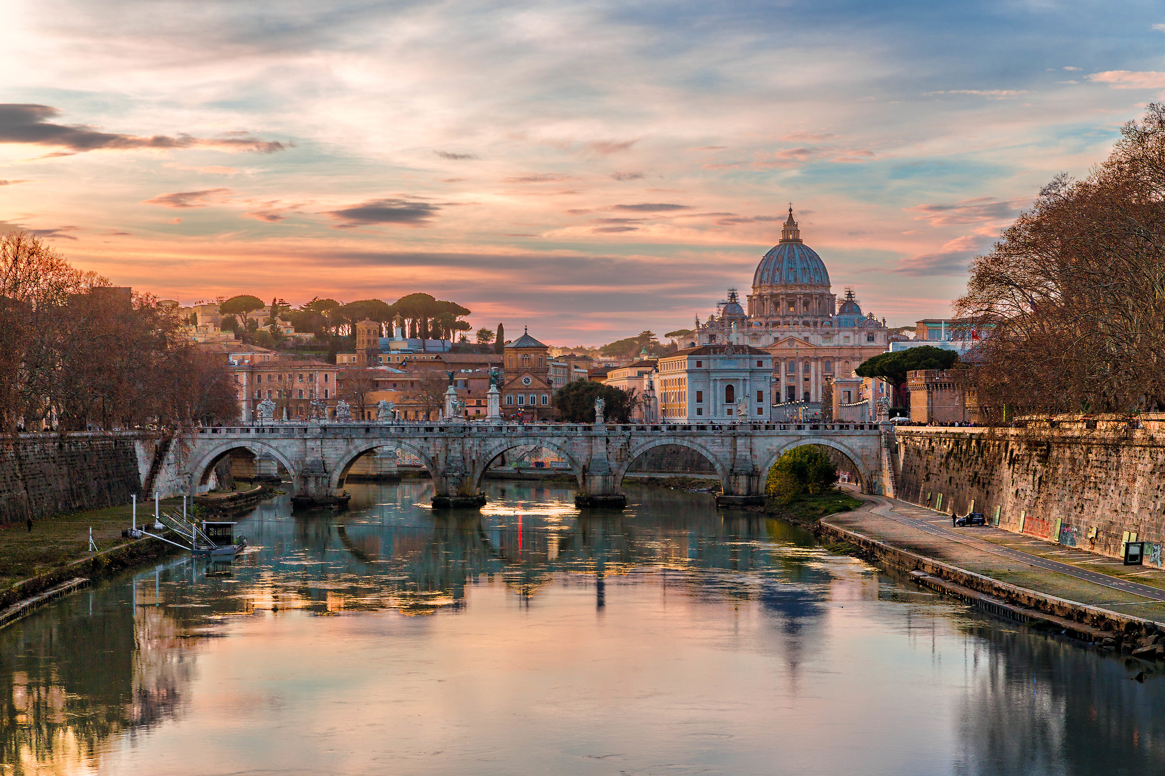 Vatican at sunset
